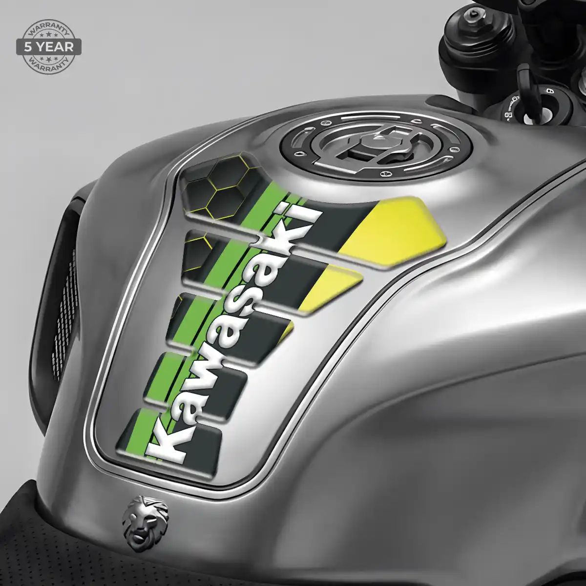 Kawasaki Tank Pads Guards Elite Finish