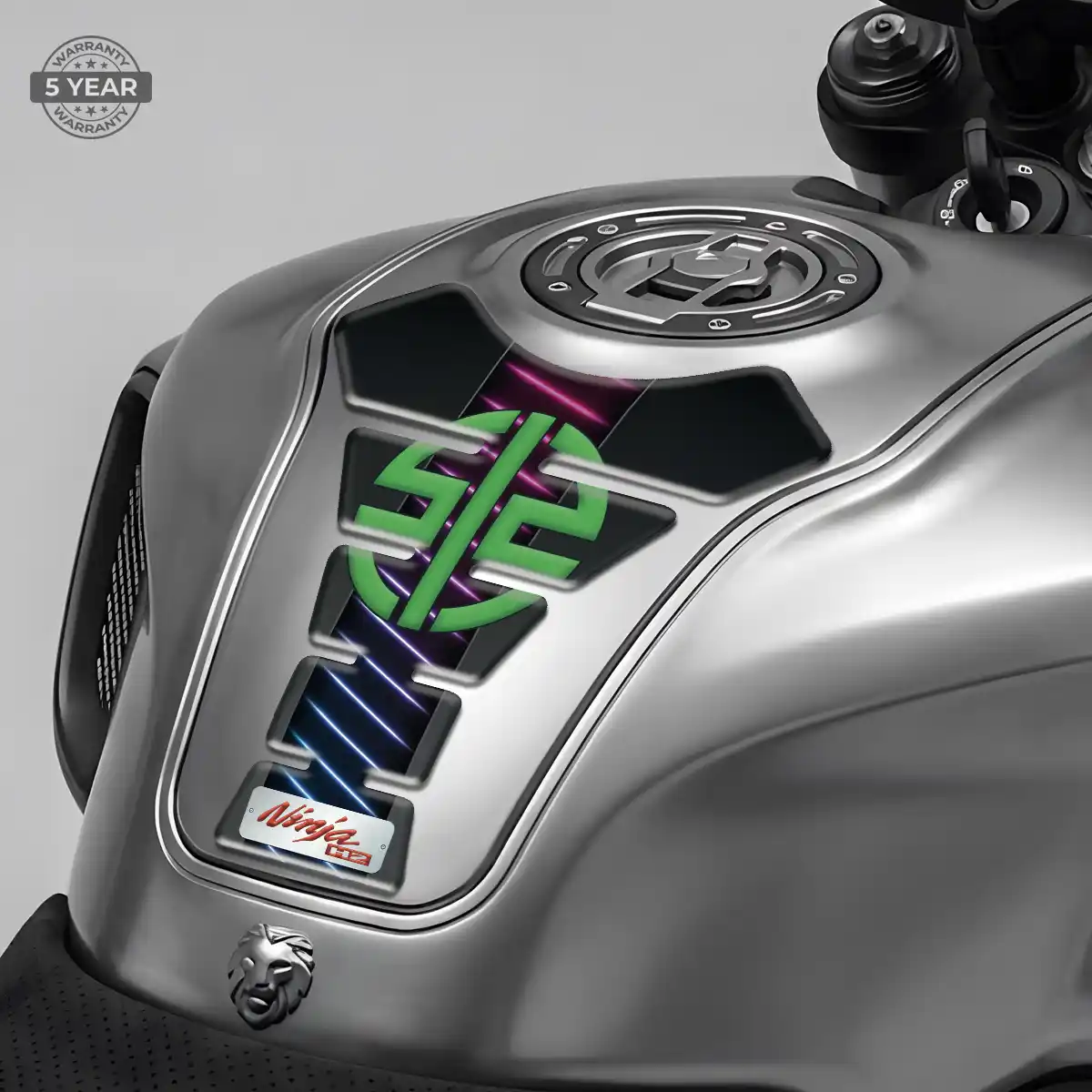 Kawasaki Tank Pads Guards Motorbike Sleek Style