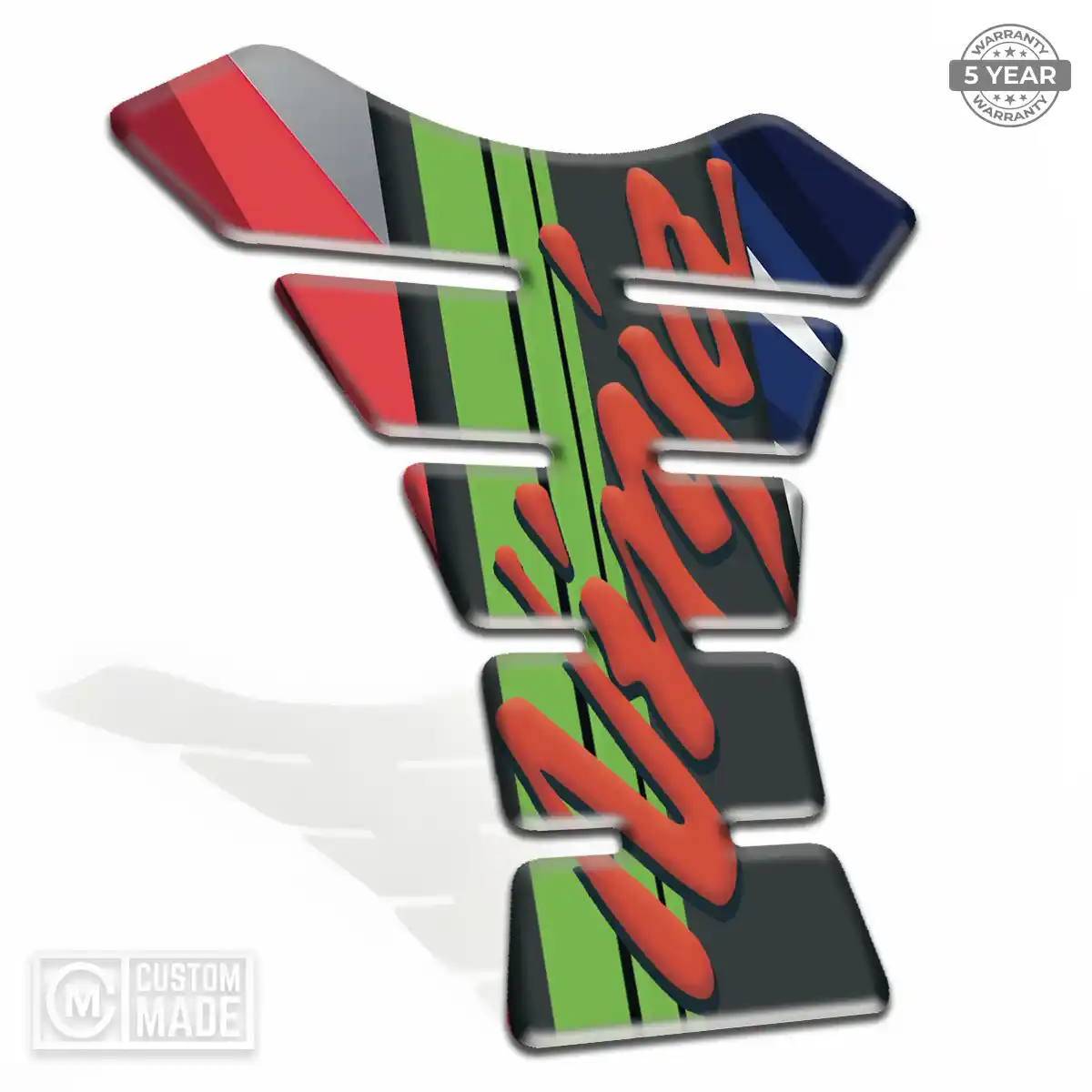 Kawasaki Tank Pads Guards Motorcycle Elite Finish