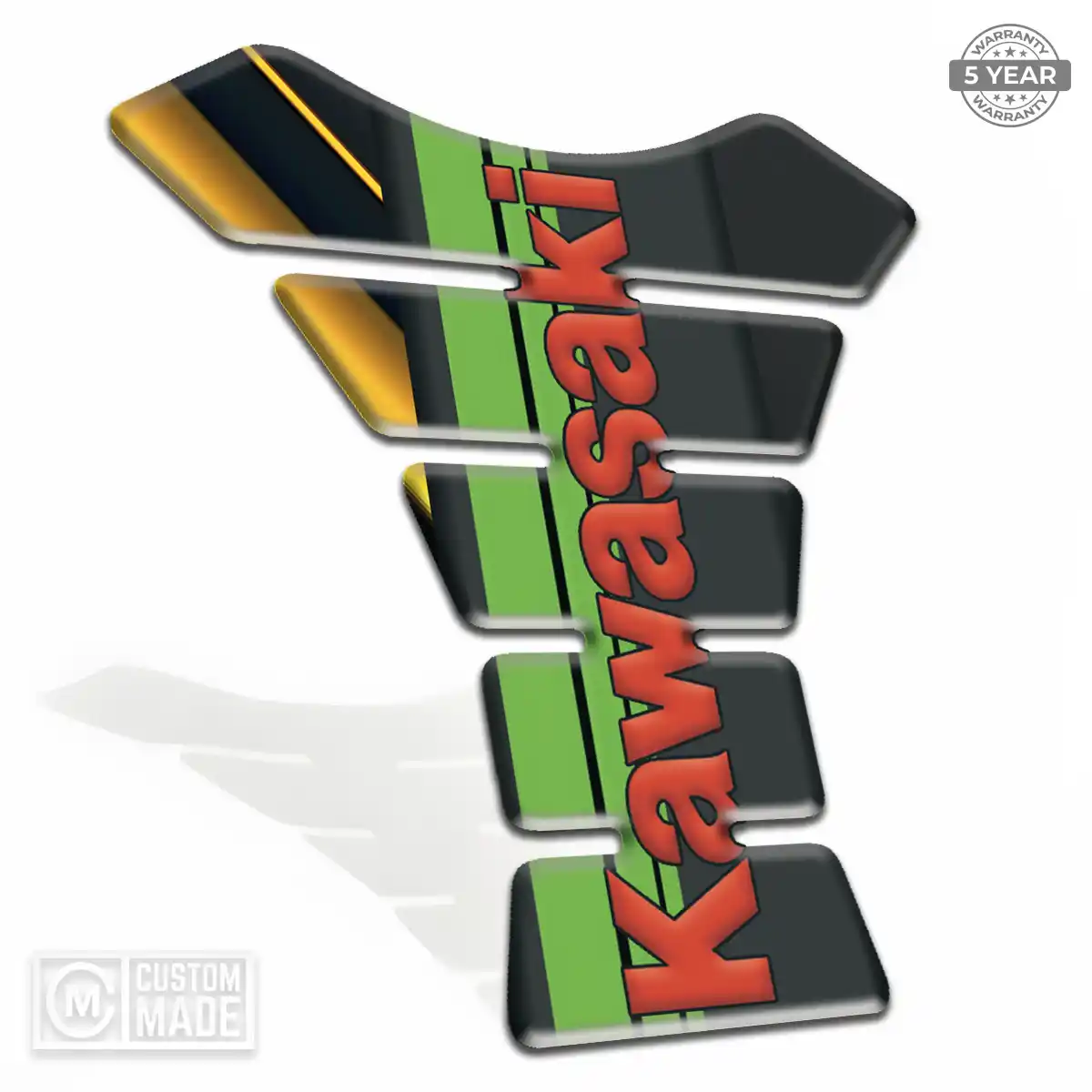 Kawasaki Tank Pads Guards Motorcycle Refined Design