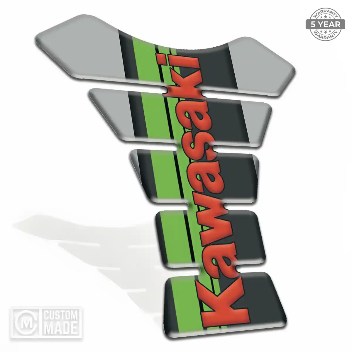 Kawasaki Tank Pads Motorbike Sleek Style