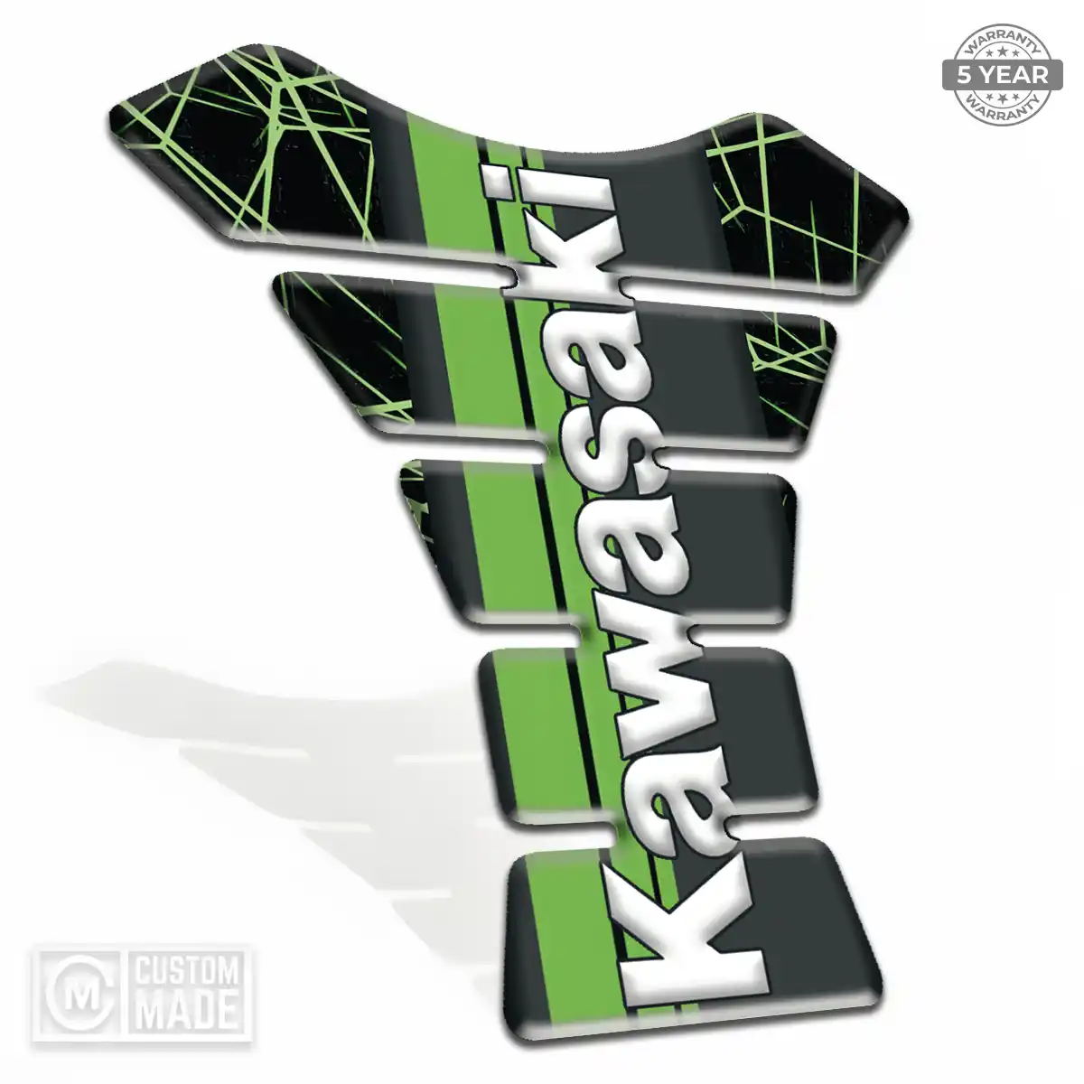 Kawasaki Tank Pads Motorcycle Refined Design
