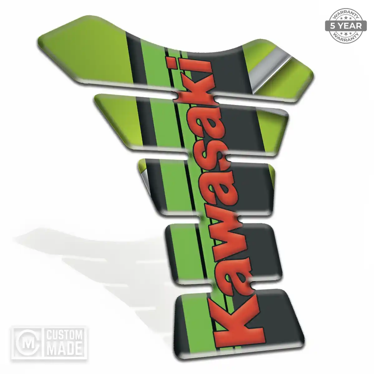 Kawasaki Tank Pads Motorcycle Signature Grade
