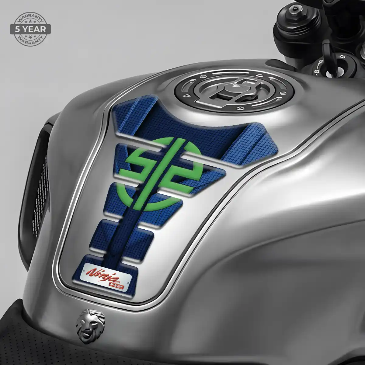 Kawasaki Tank Pads Protector Motorbike Signature Grade