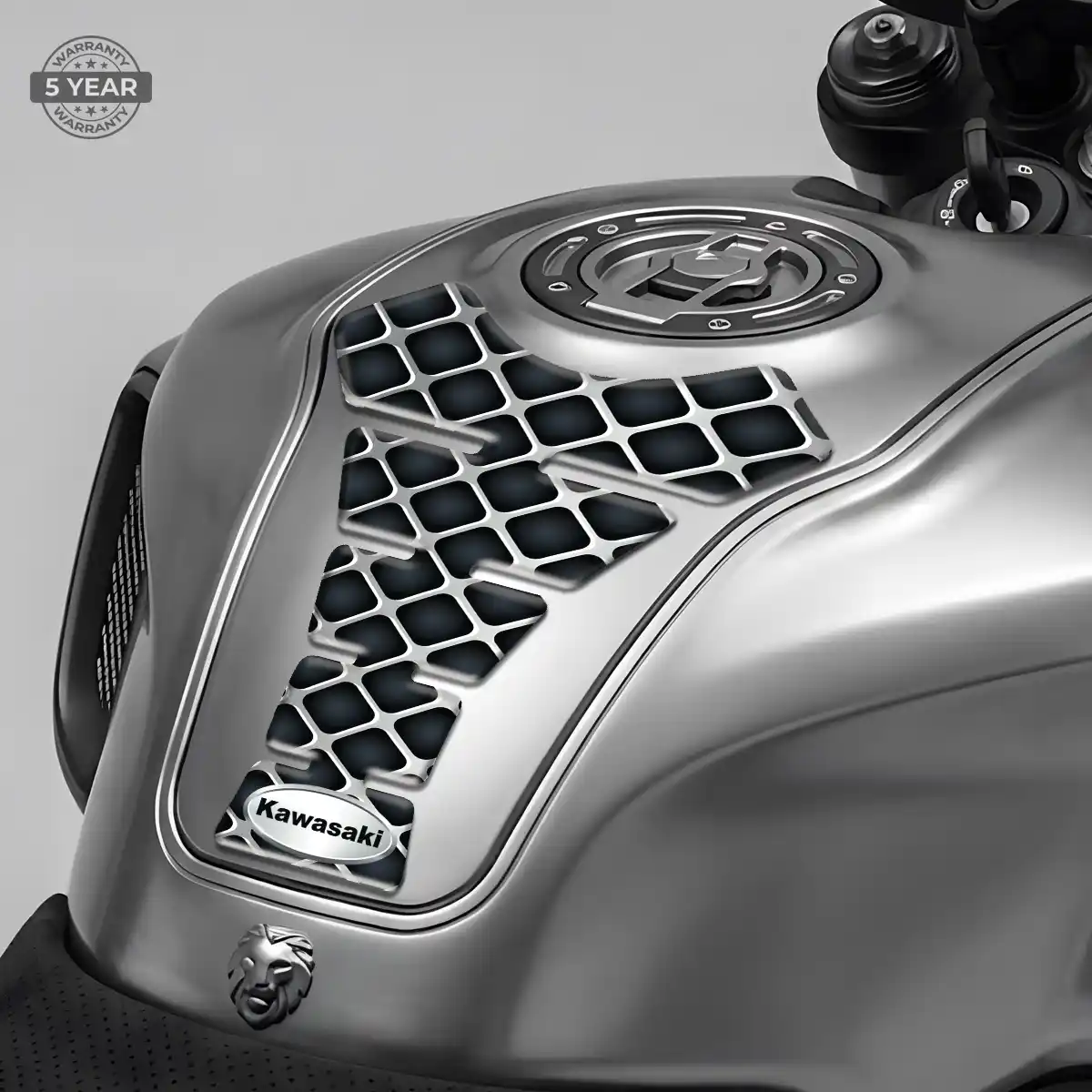 Kawasaki Tank Pads Protector Motorbike Sleek Style