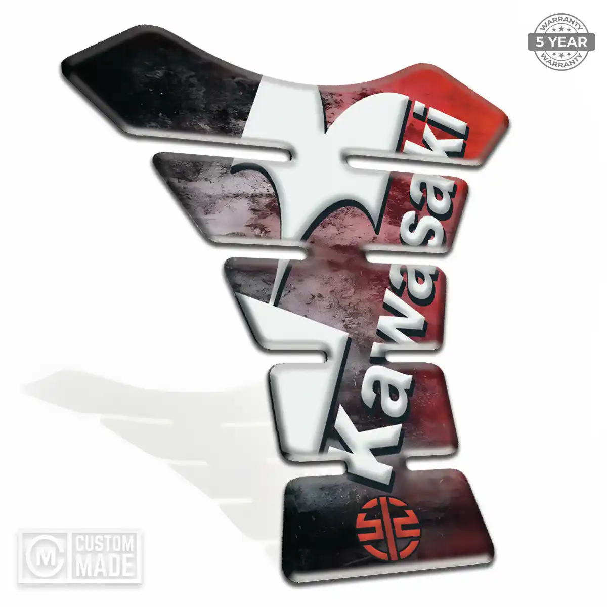 Kawasaki Tank Pads Protector Motorcycle Deluxe Edition