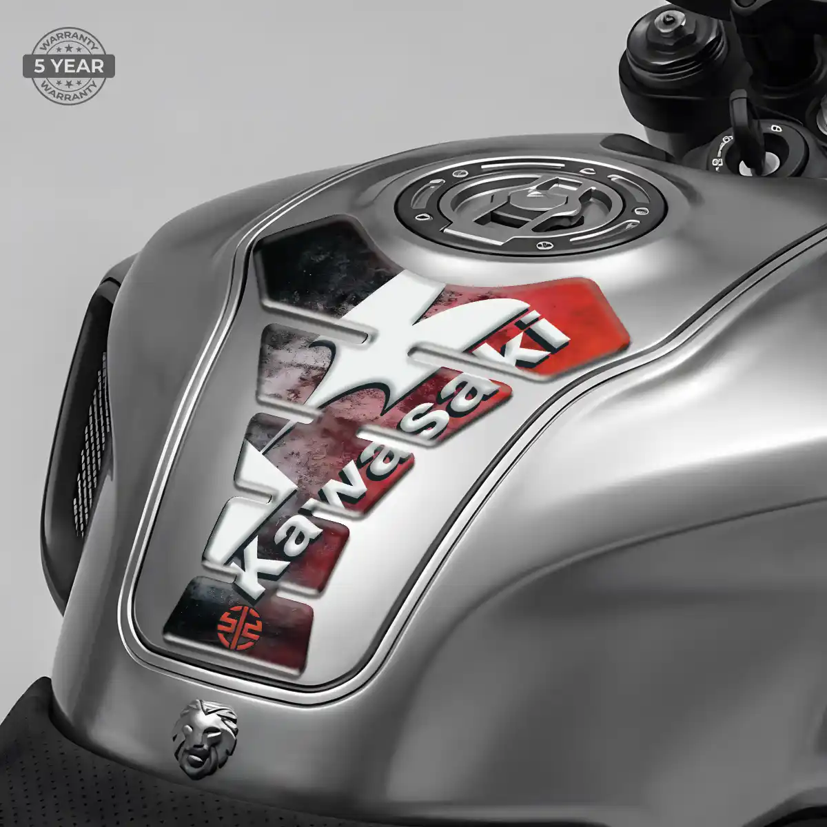 Kawasaki Tank Pads Protector Motorcycle Deluxe Edition