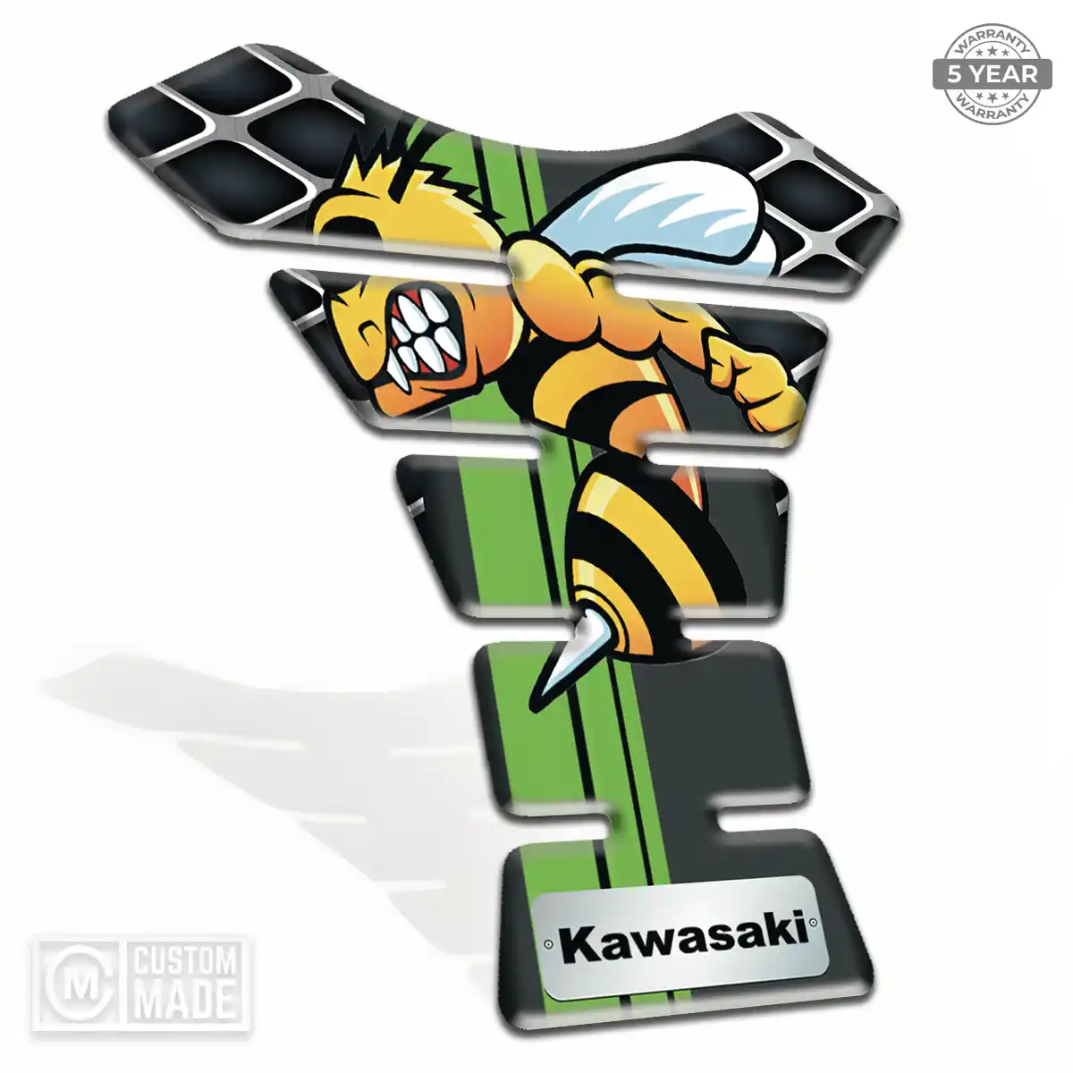 Kawasaki Tank Pads Protector Refined Design