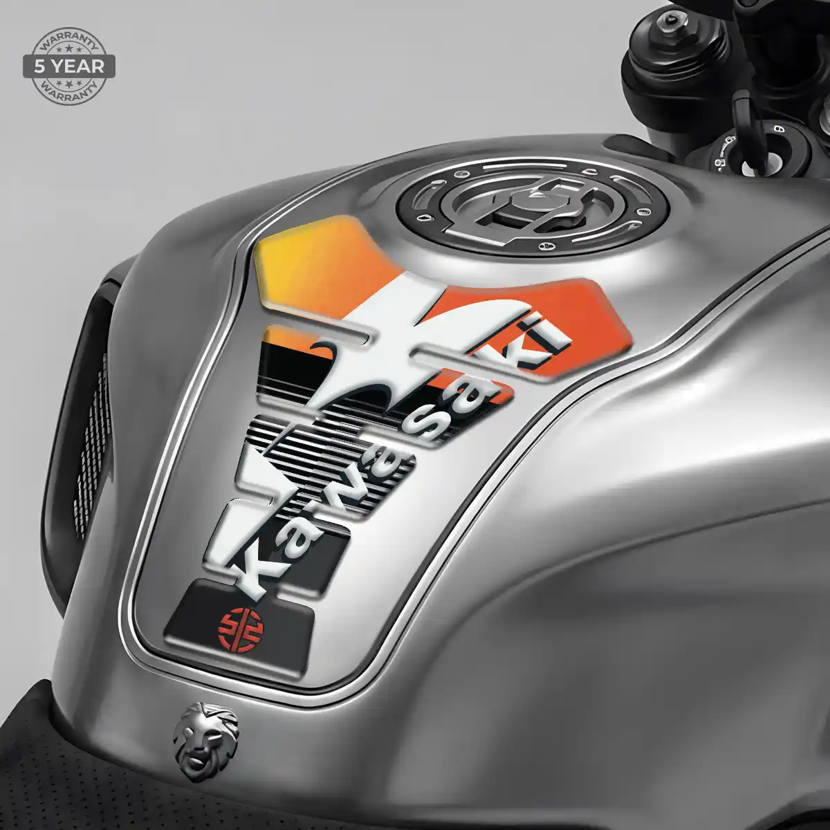 Kawasaki Tank Pads Protector Sleek Style