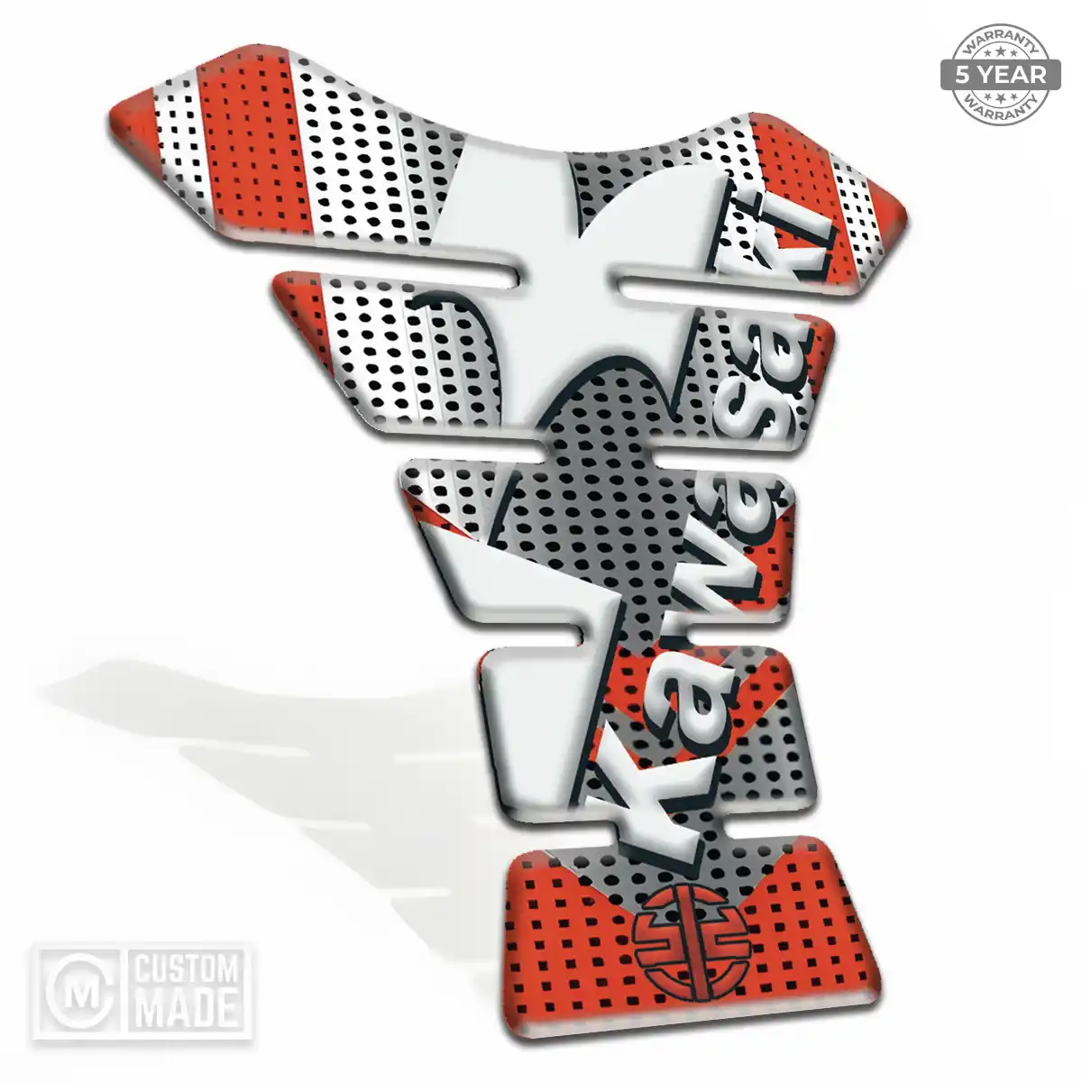 Kawasaki Tank Pads Refined Design
