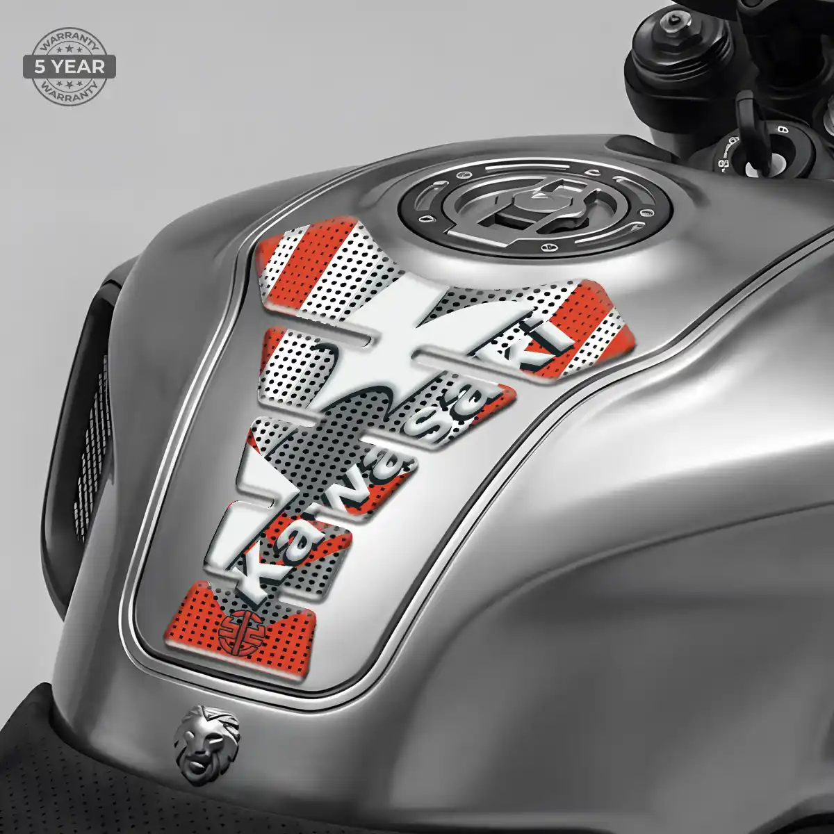 Kawasaki Tank Pads Refined Design