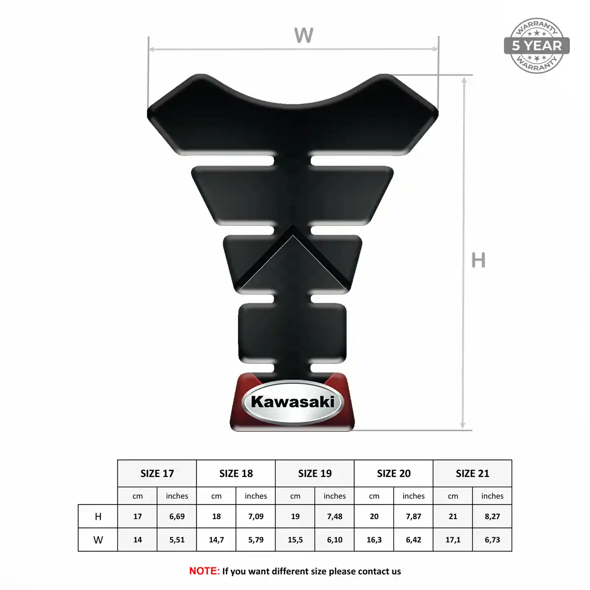 Kawasaki Tank Protector Fuse Exclusive Series