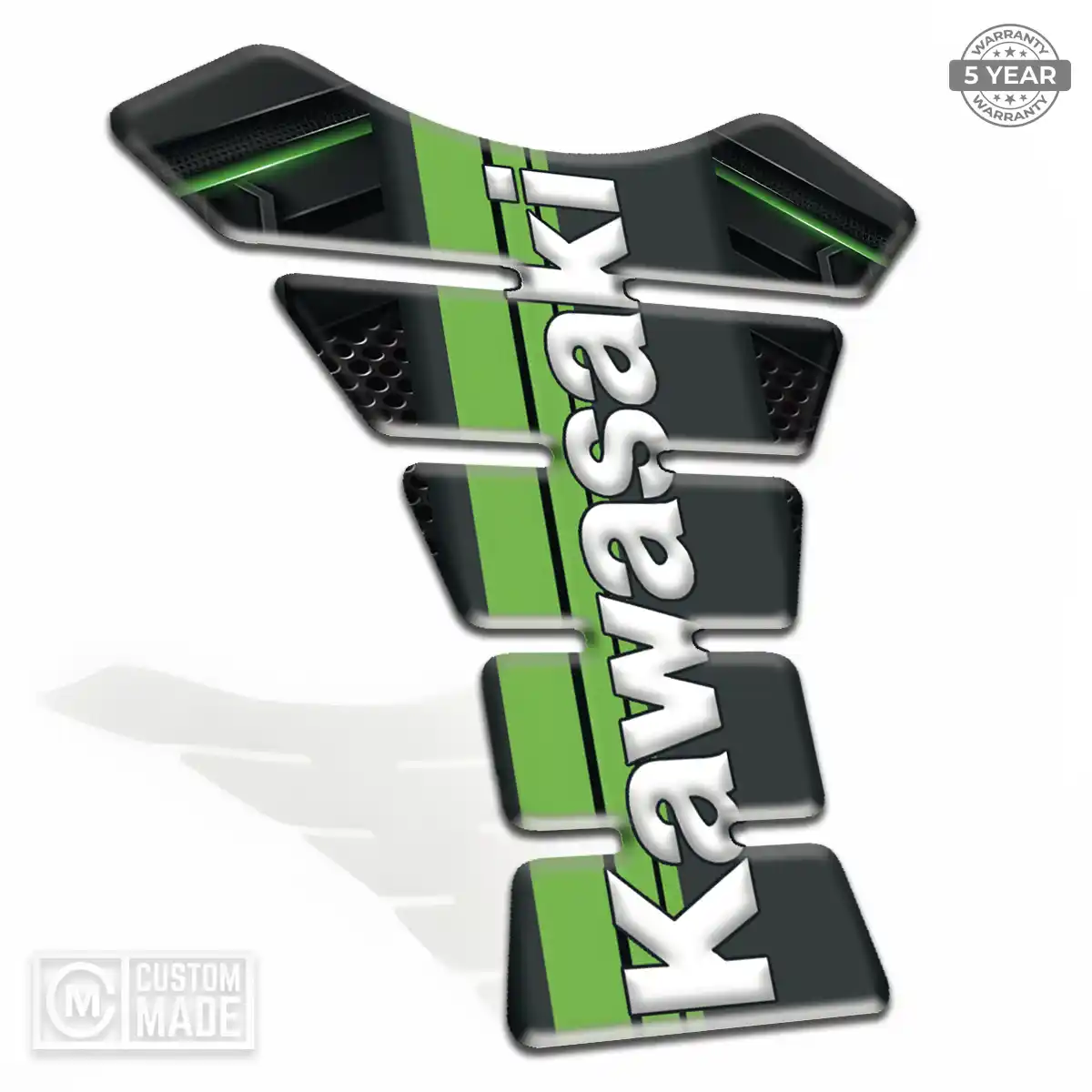 Kawasaki Tank Protector Fuse Motorbike Refined Design