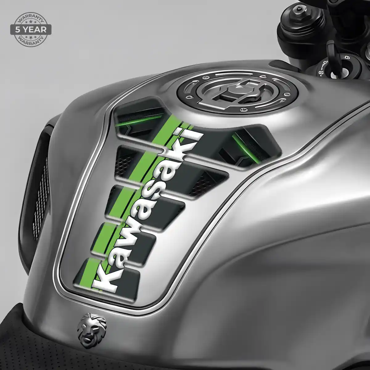 Kawasaki Tank Protector Fuse Motorbike Refined Design