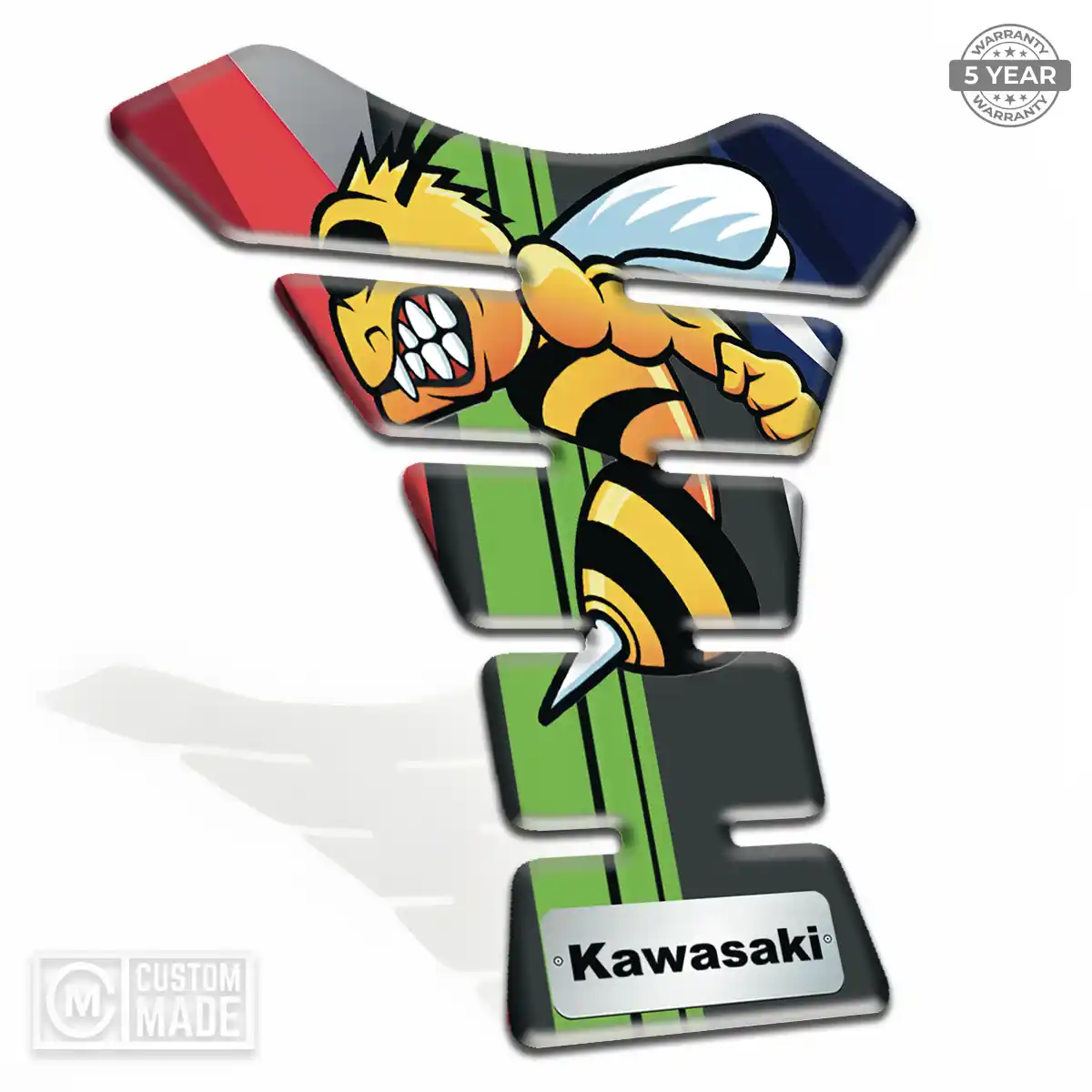 Kawasaki Tank Protector Guards Motorbike Sleek Style