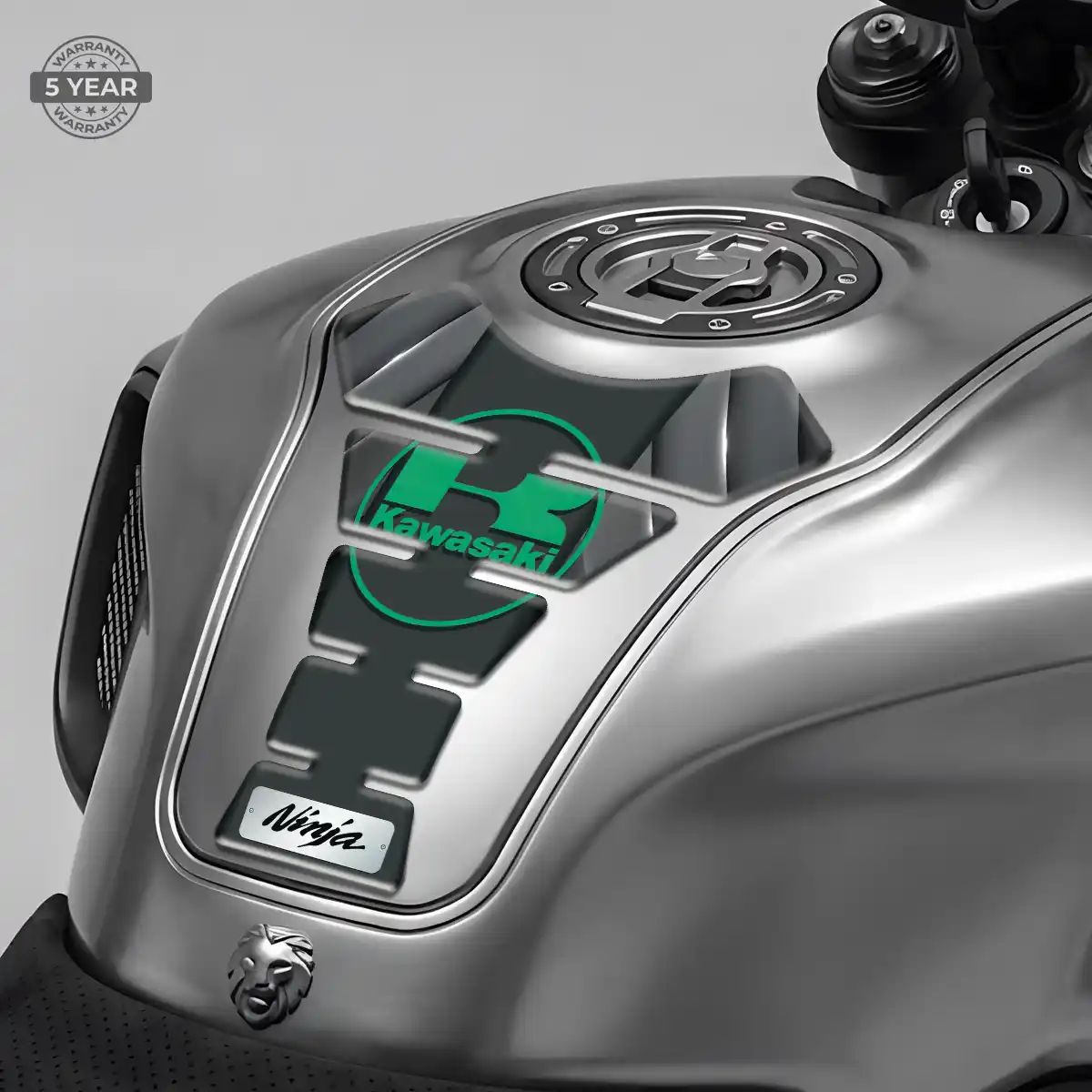 Kawasaki Tank Protector Guards Motorcycle Refined Design