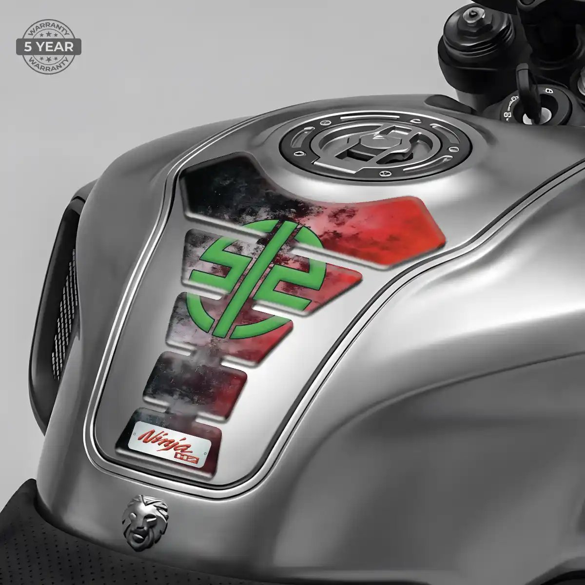 Kawasaki Tank Protector Guards Motorcycle Signature Grade