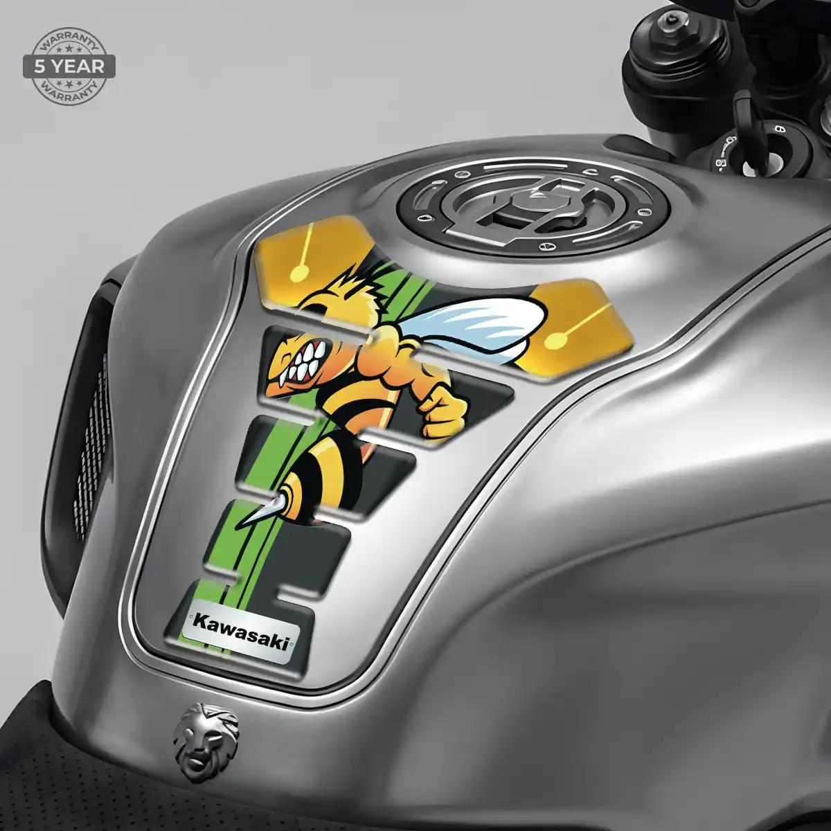 Kawasaki Tank Protector Motorcycle Refined Design
