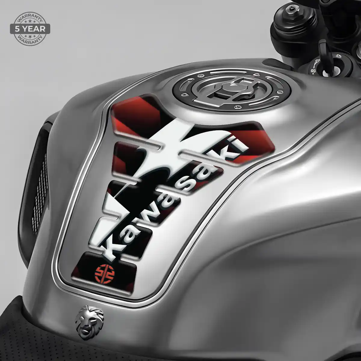 Kawasaki Tank Protector Motorcycle Sleek Style