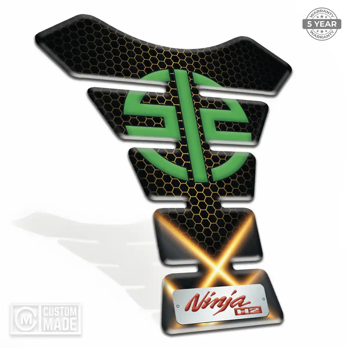 Kawasaki Tank Protector Pad Motorbike Prestige Line