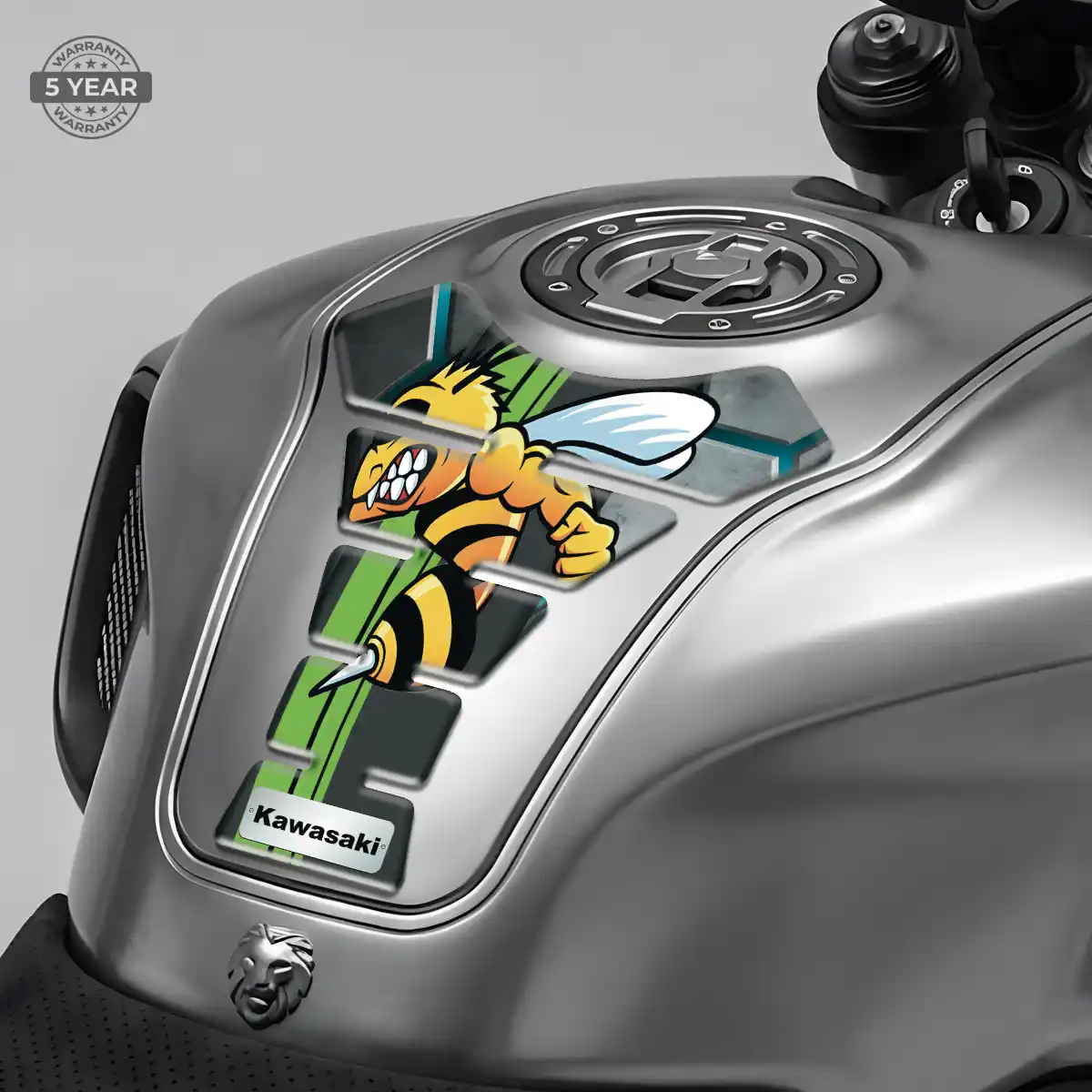 Kawasaki Tank Protector Pad Motorbike Sleek Style