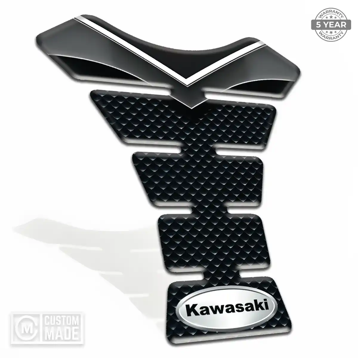 Kawasaki Tank Protector Pads Elite Finish