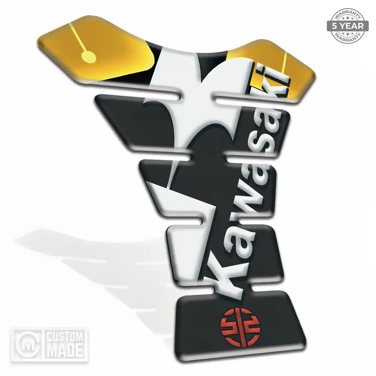 Kawasaki Tank Protector Pads Motorbike Prestige Line
