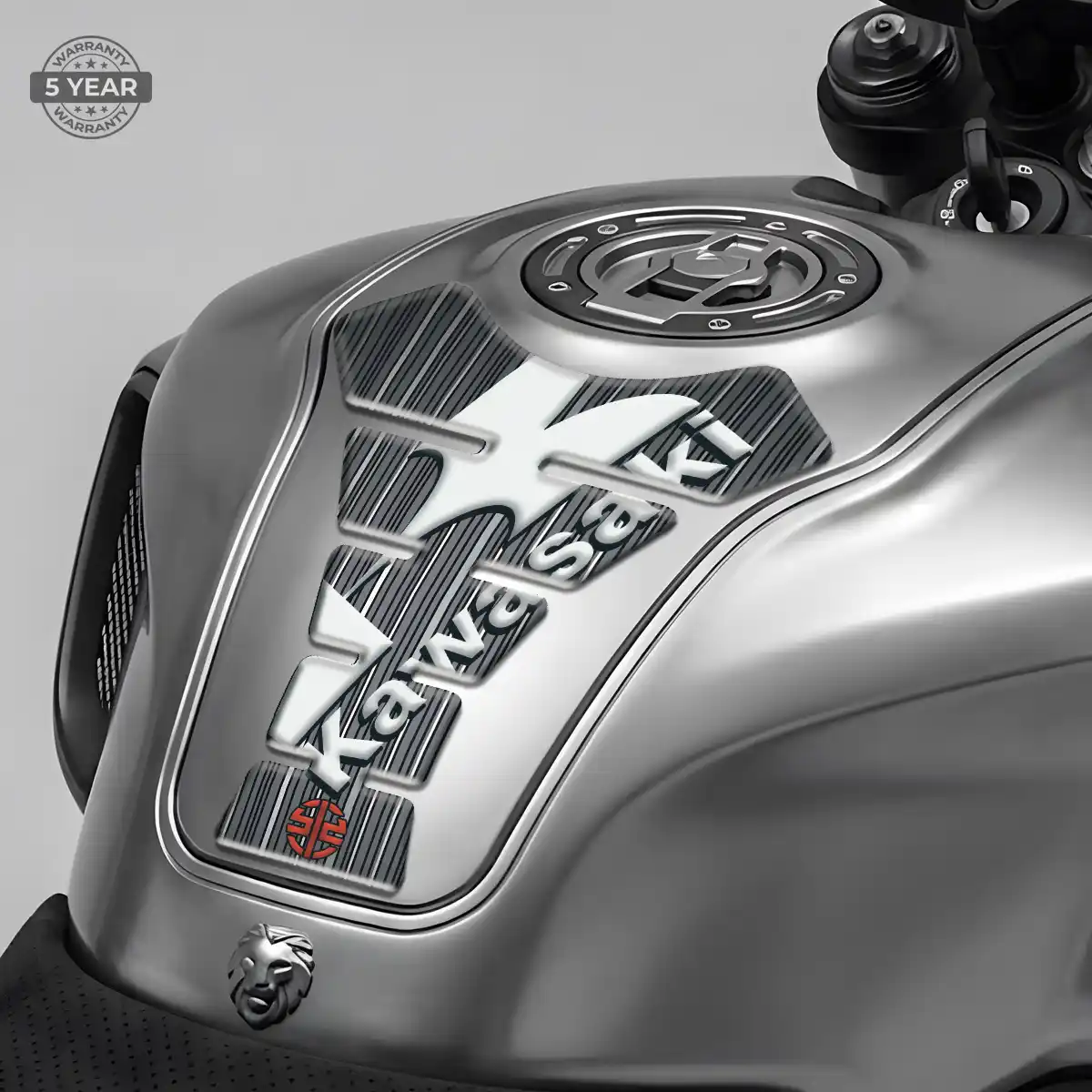 Kawasaki Tank Protector Pads Motorbike Refined Design