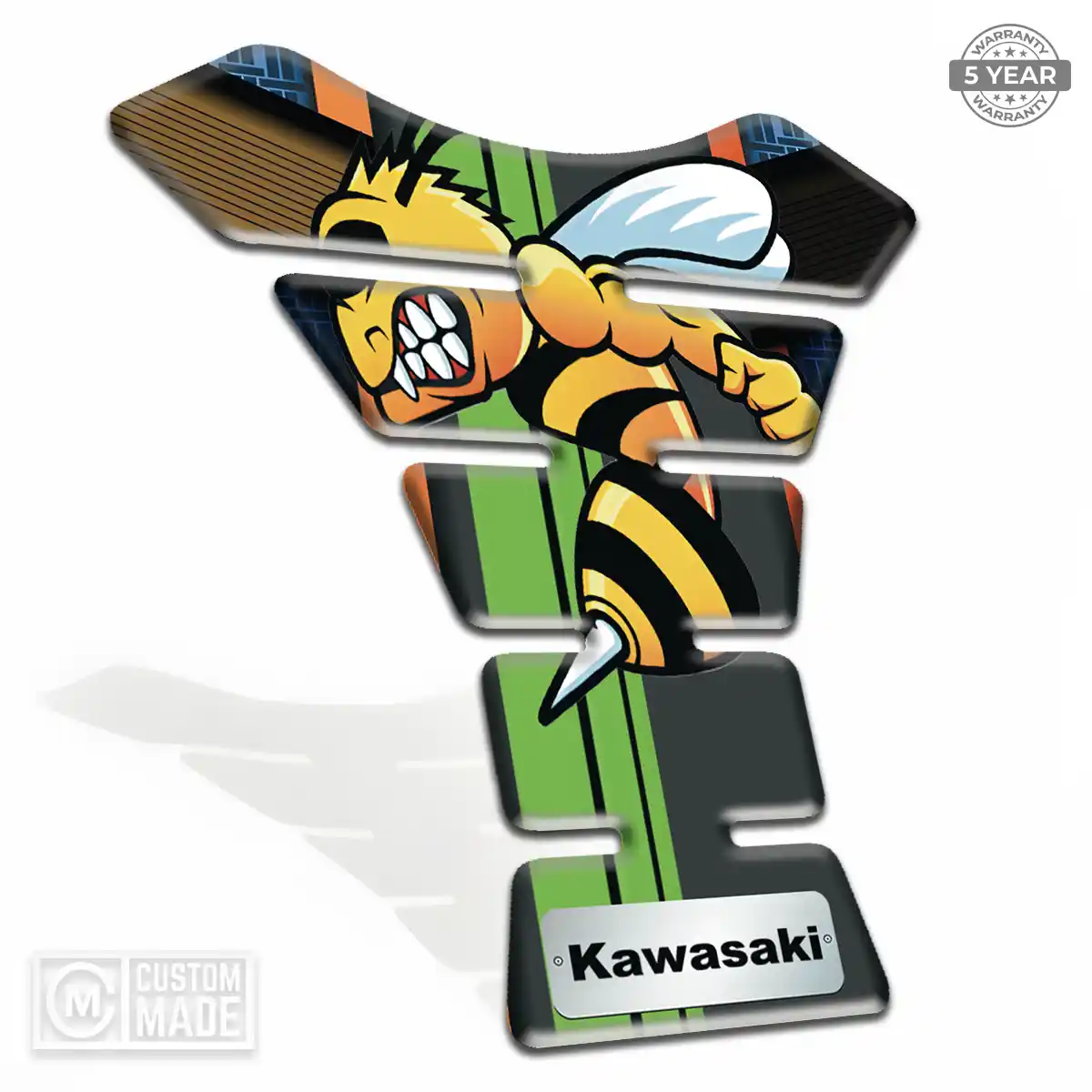 Kawasaki Tank Protector Pads Motorcycle Elite Finish