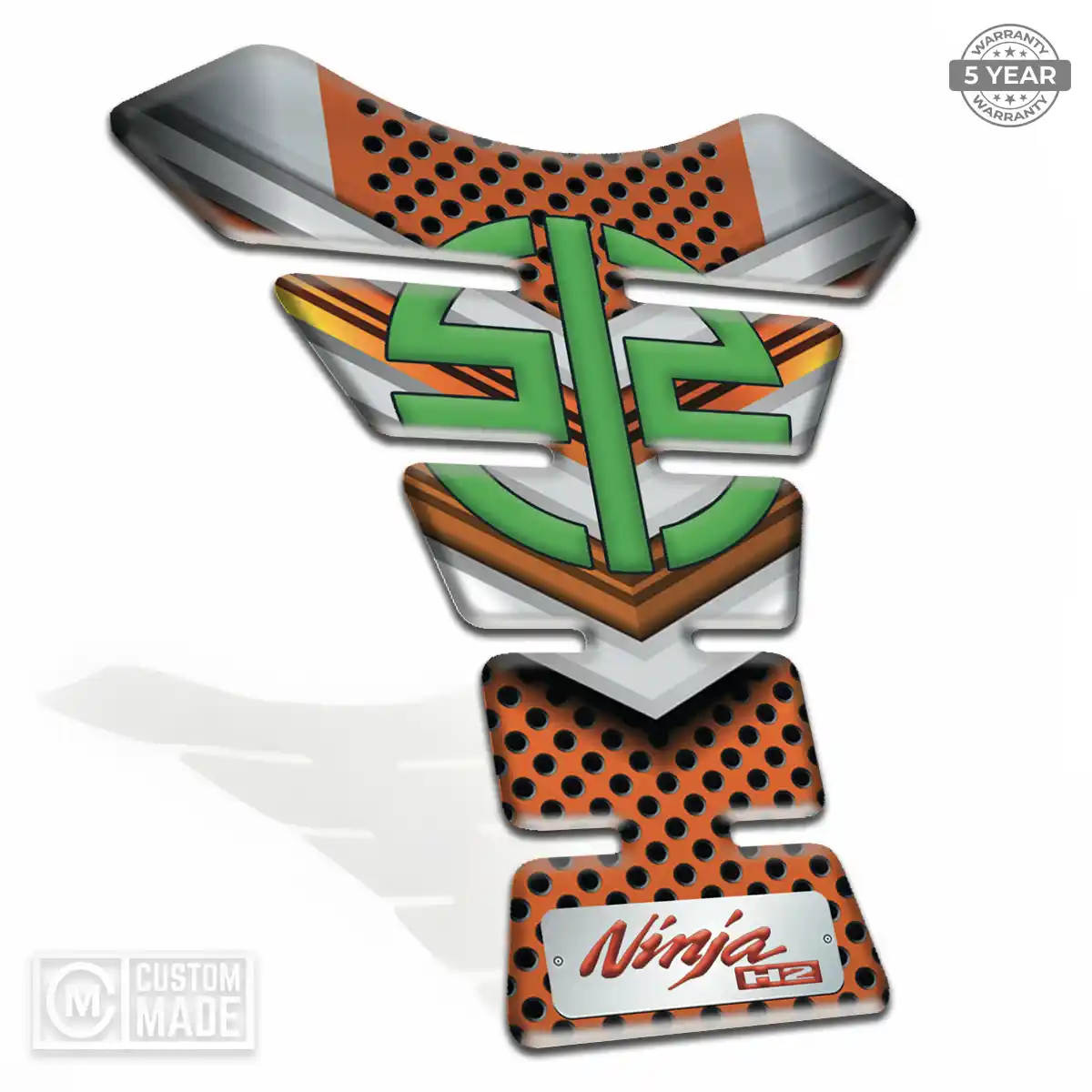 Kawasaki Tank Protector Pads Motorcycle Signature Grade