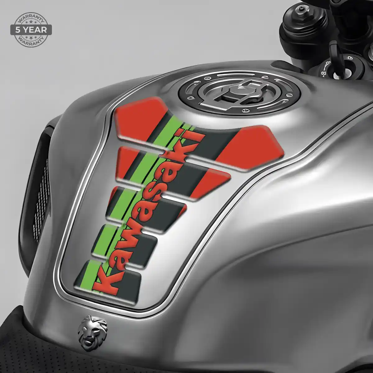 Kawasaki Tank Sticker Refined Design