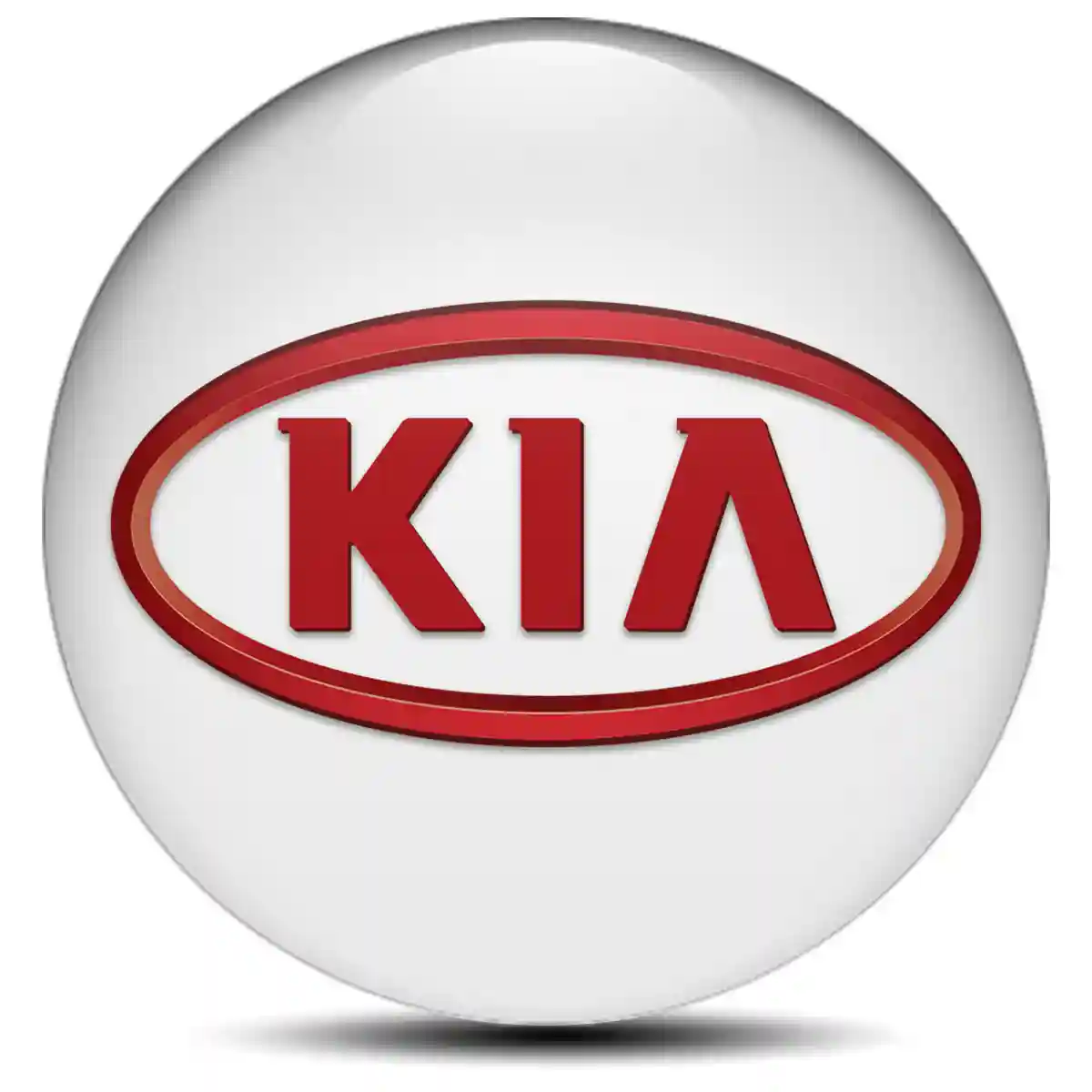 KIA Badge Emblems Center Cap Sleek Style