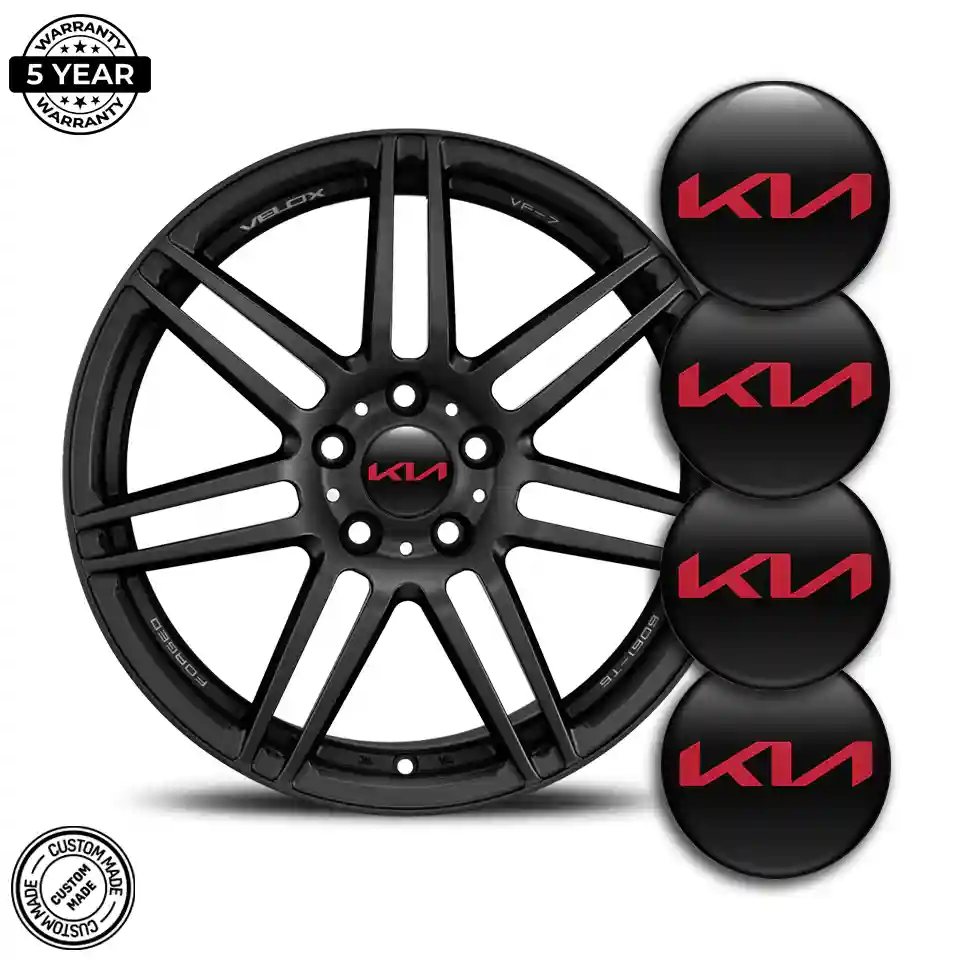 KIA Domed Emblem Sleek Style