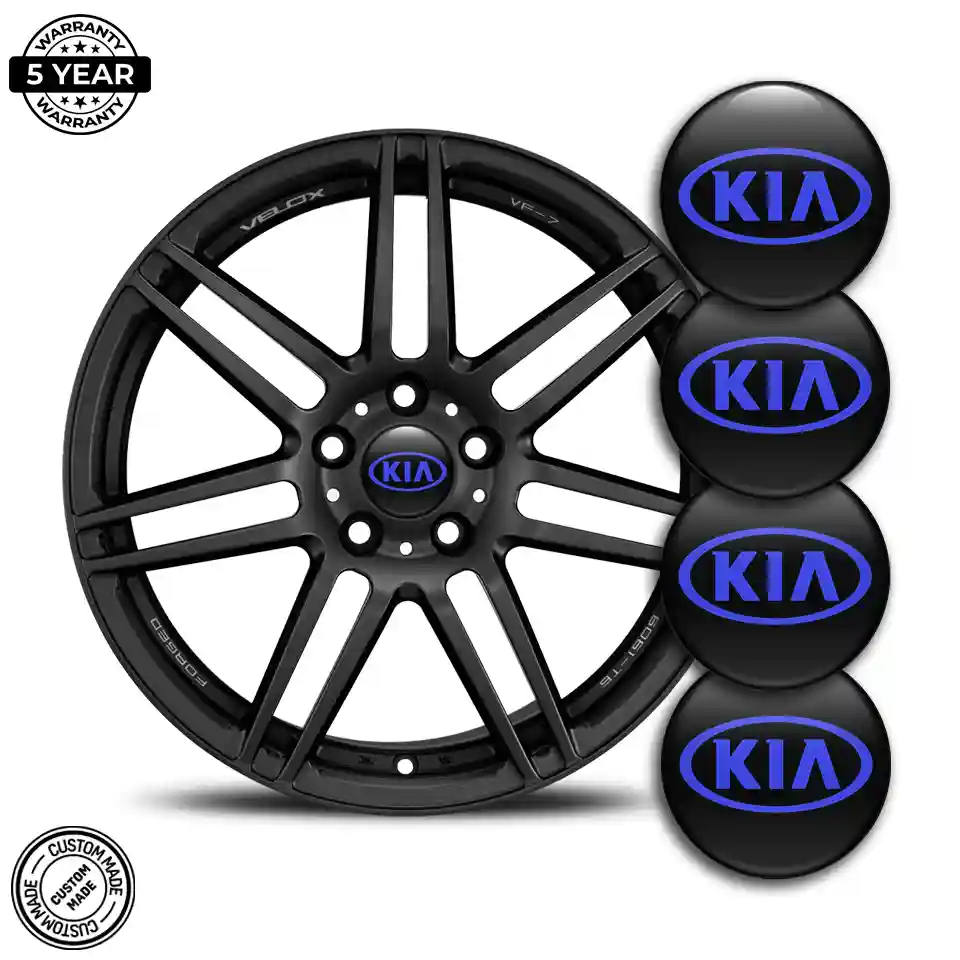 KIA Emblem Epoxy Self-Adhesive Sleek Style