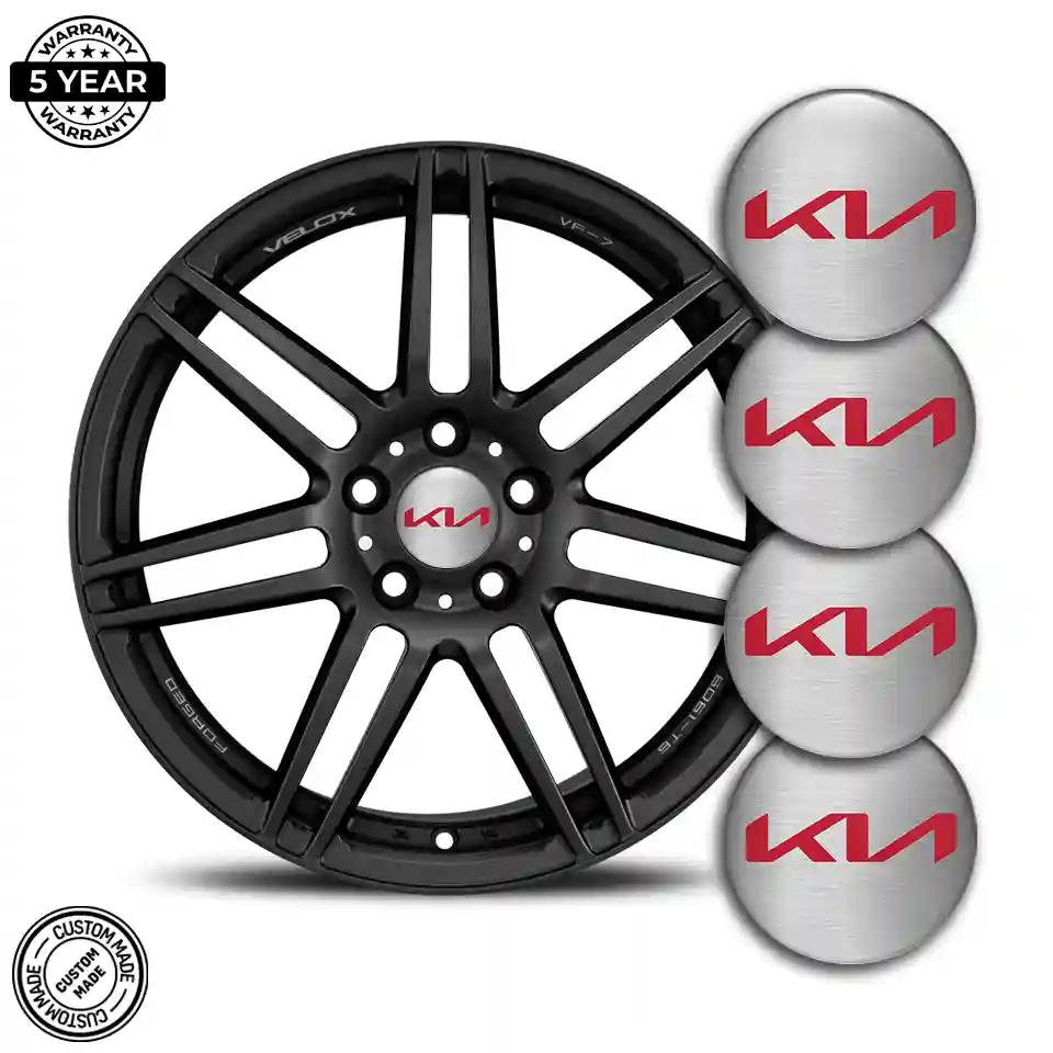 KIA Epoxy Sticker Sleek Style