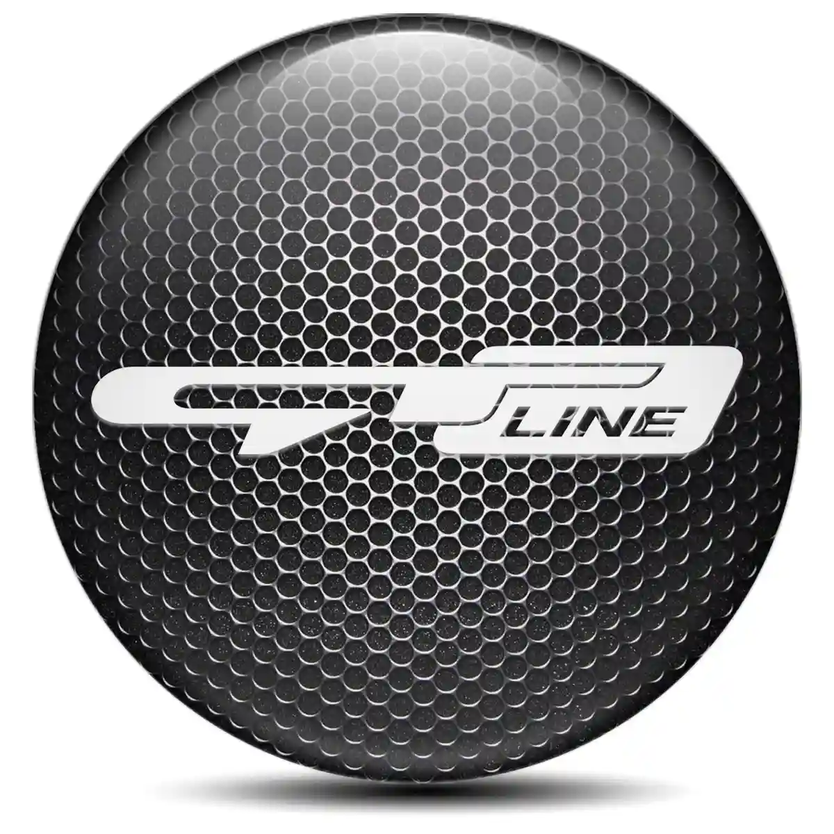 KIA GT Line Domed Emblem Sleek Style