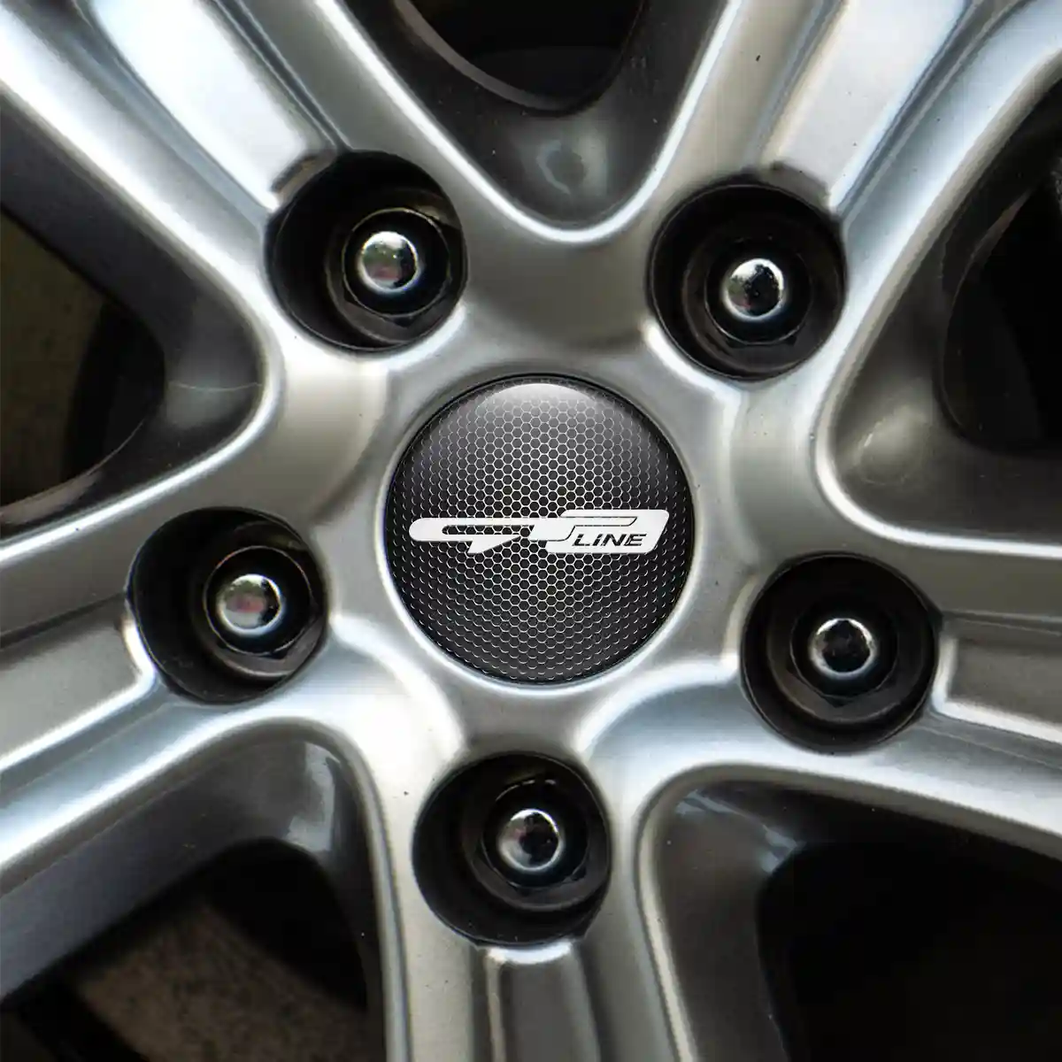 KIA GT Line Domed Emblem Sleek Style