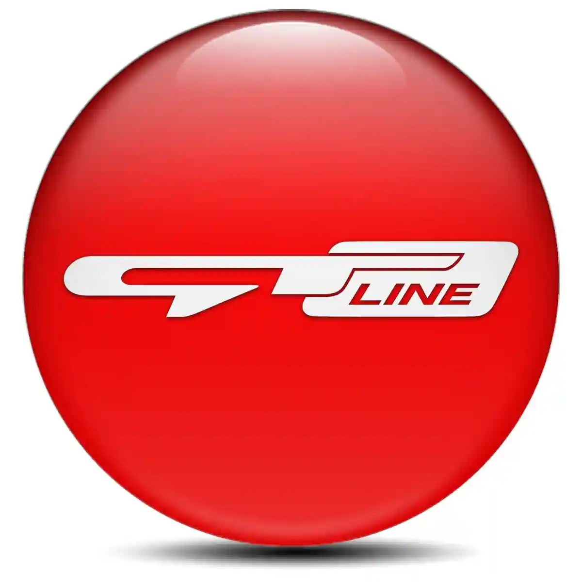 KIA GT Line Emblem Badge Sleek Style