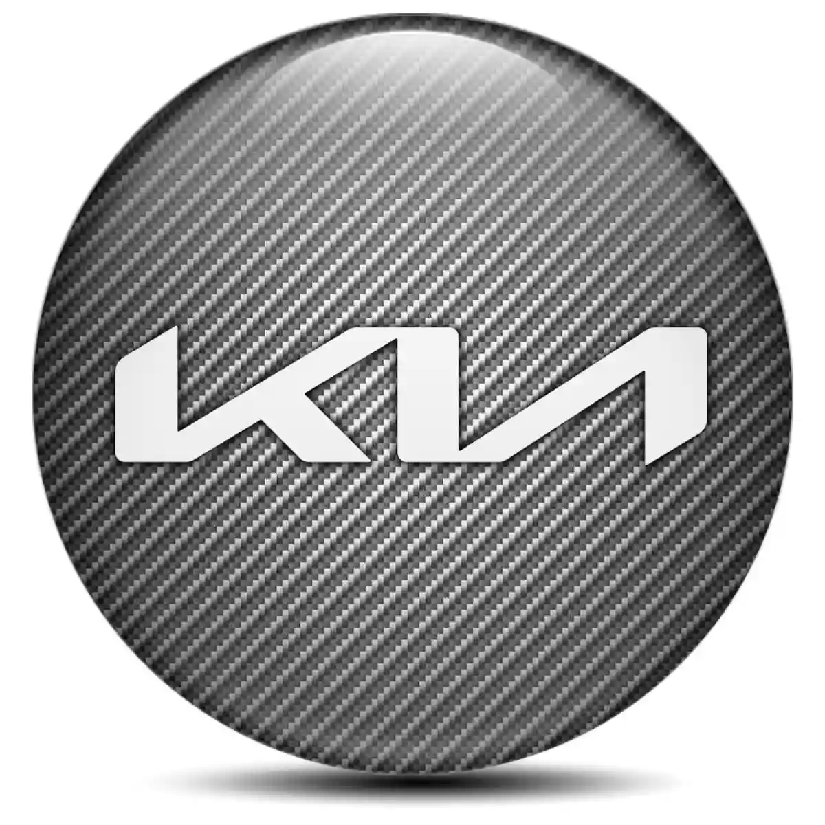 KIA Logo Emblem Self-Adhesive Sleek Style