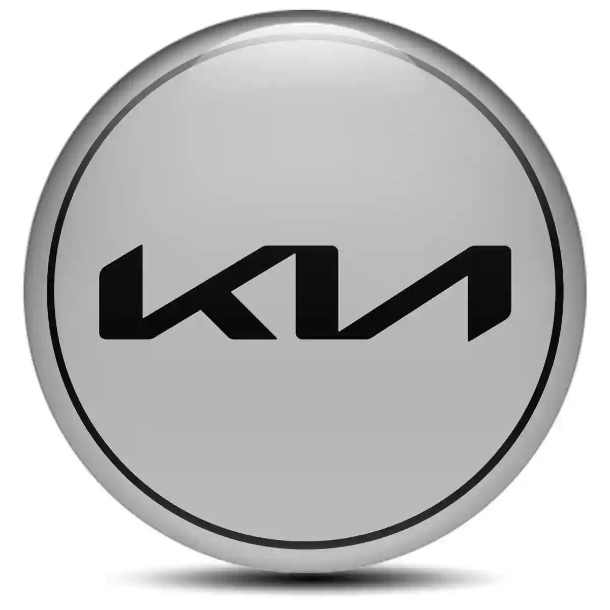 KIA Logo Silicone Emblem Refined Design