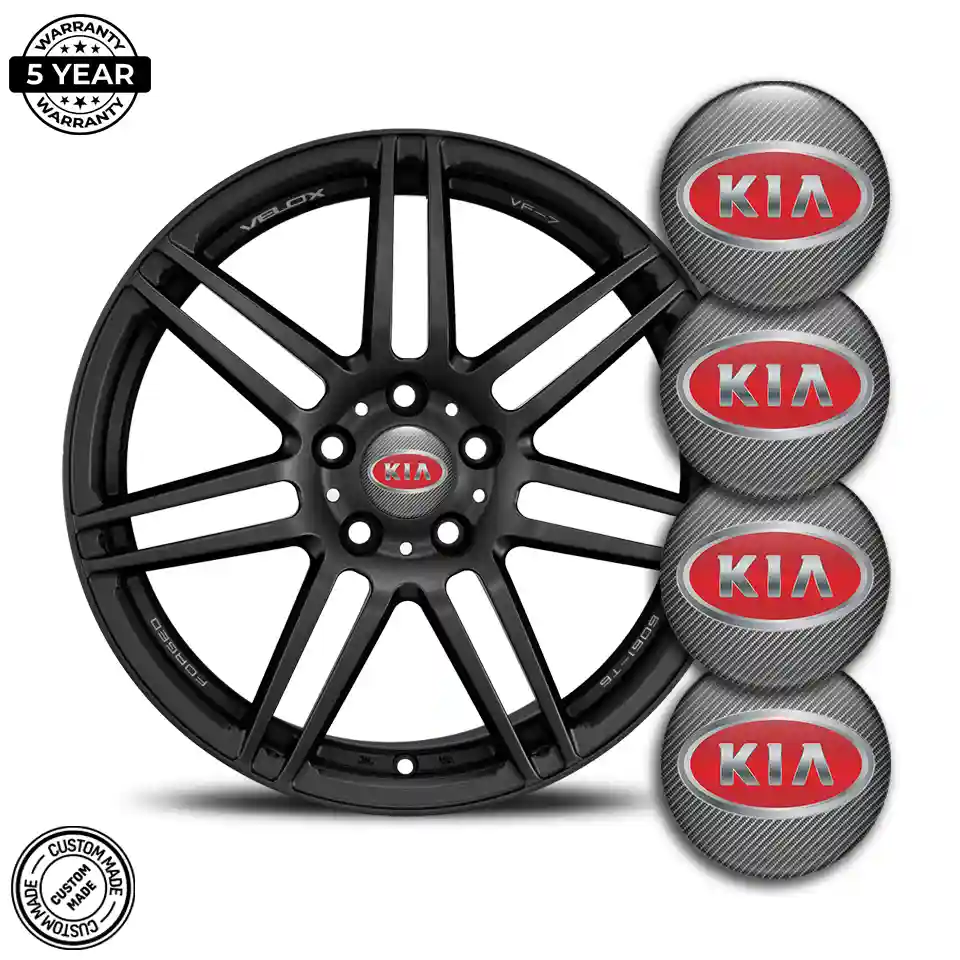 KIA Sticker Epoxy 3D Gel Sleek Style