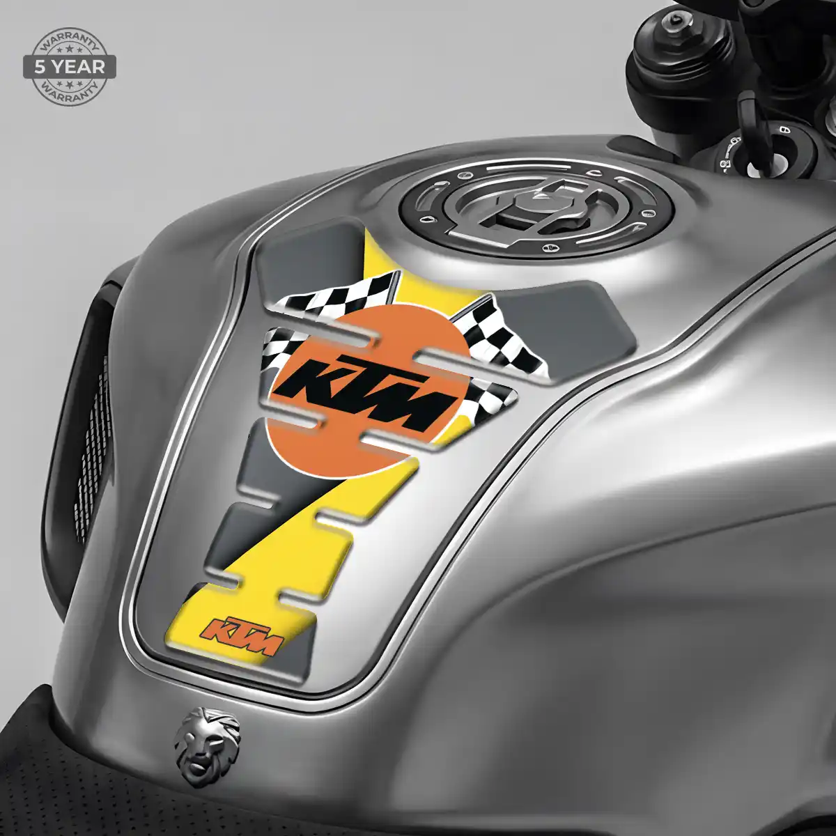 KTM 3D Domed Tank Pad Prime Quality