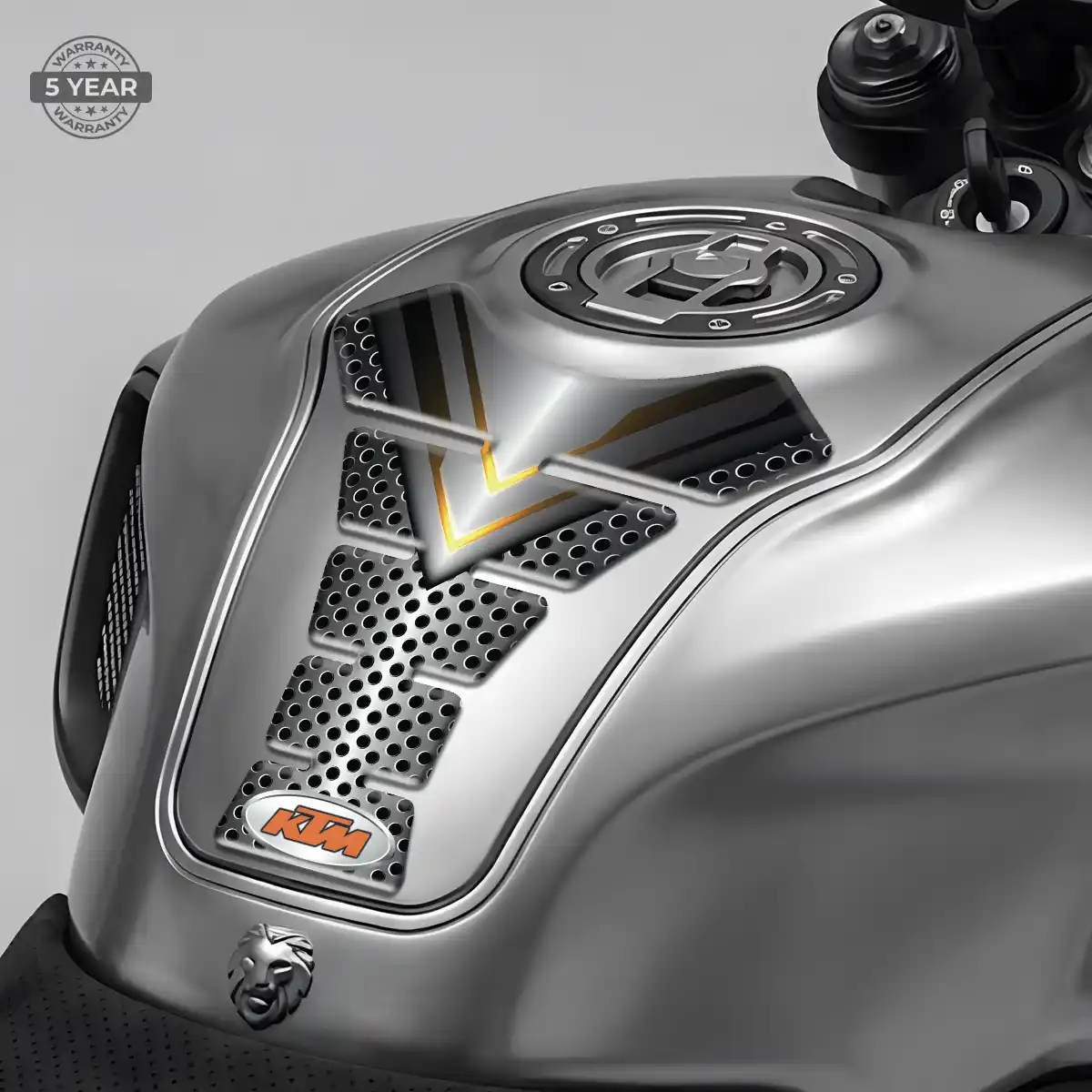 KTM 3D Domed Tank Pad Signature Grade