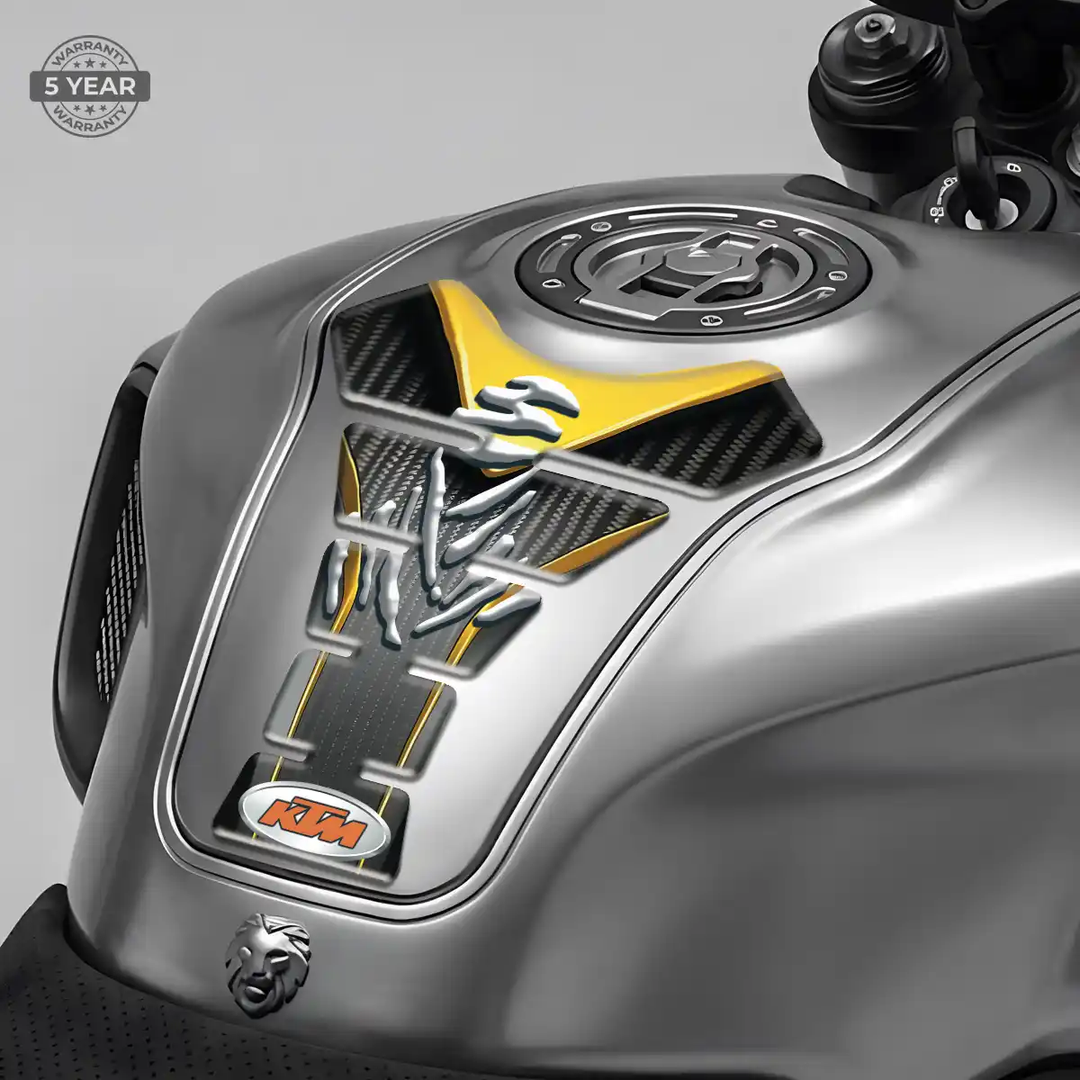 KTM 3D Gel Tank Pad Sleek Style