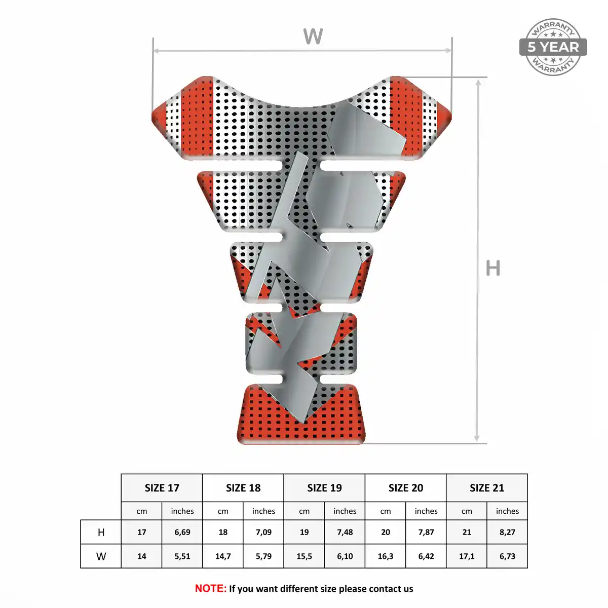 KTM 3D Tank Pad Prestige Line