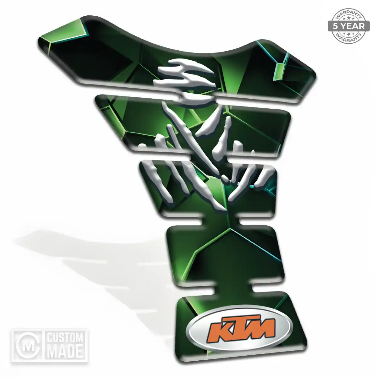 KTM Domed Tank Pad Refined Design