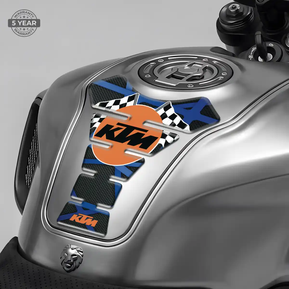 KTM Domed Tank Pad Sleek Style