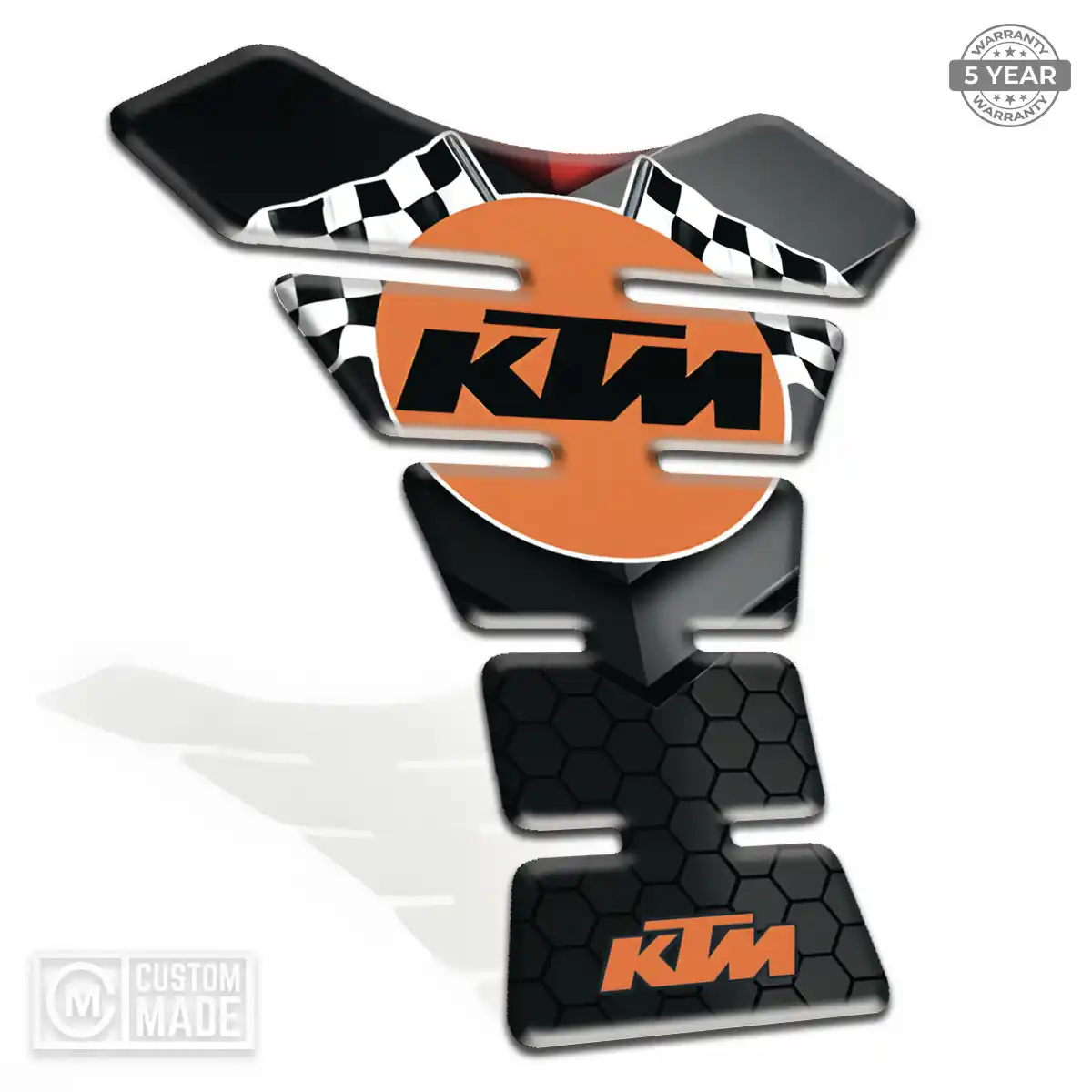 KTM Domed Tank Sticker Prestige Line