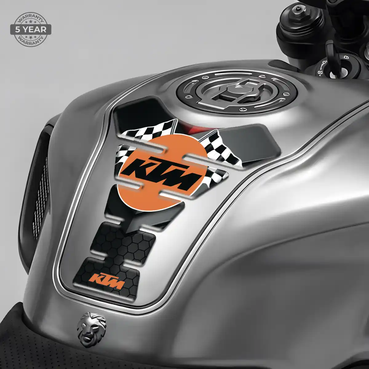 KTM Domed Tank Sticker Prestige Line