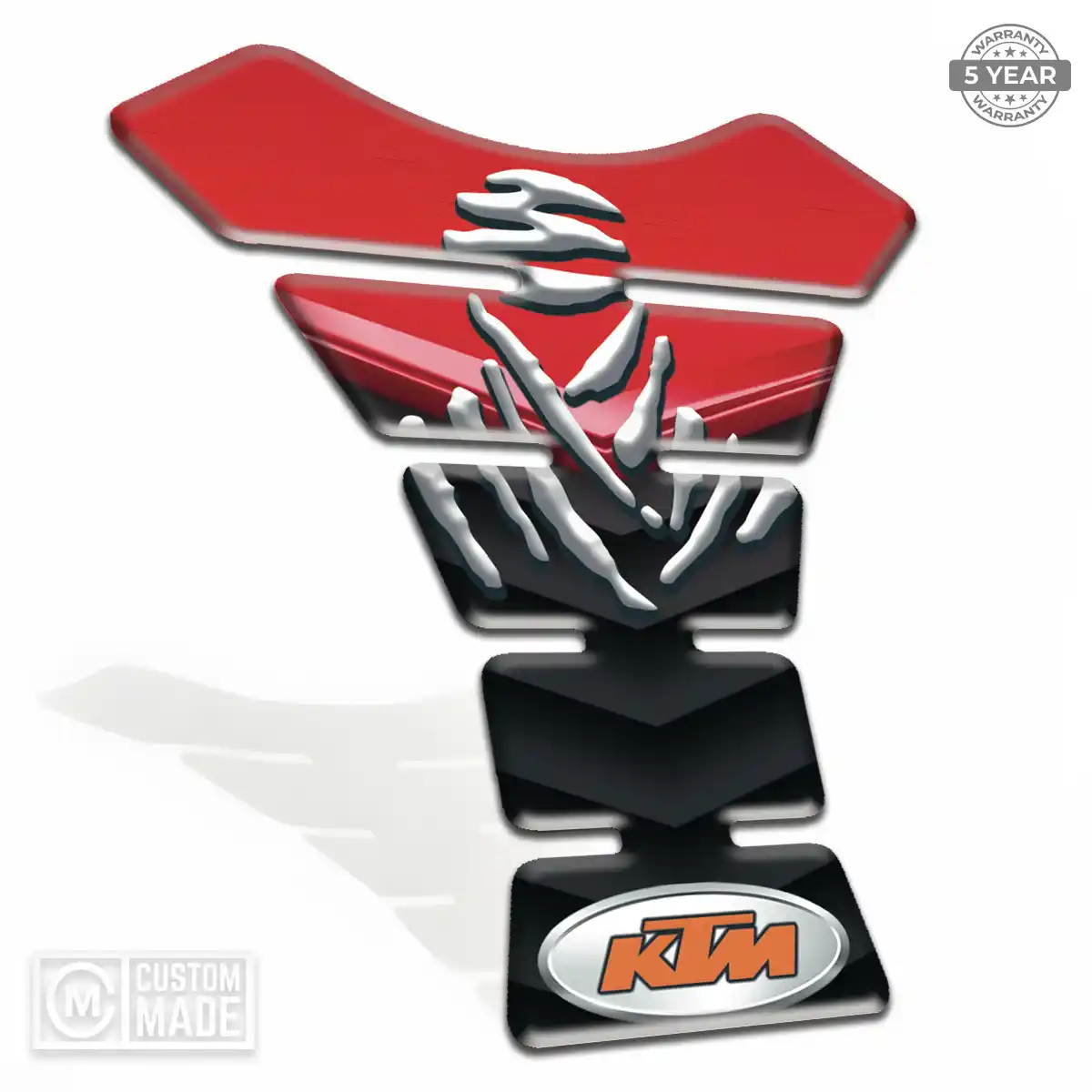 KTM Domed Tank Sticker Signature Grade